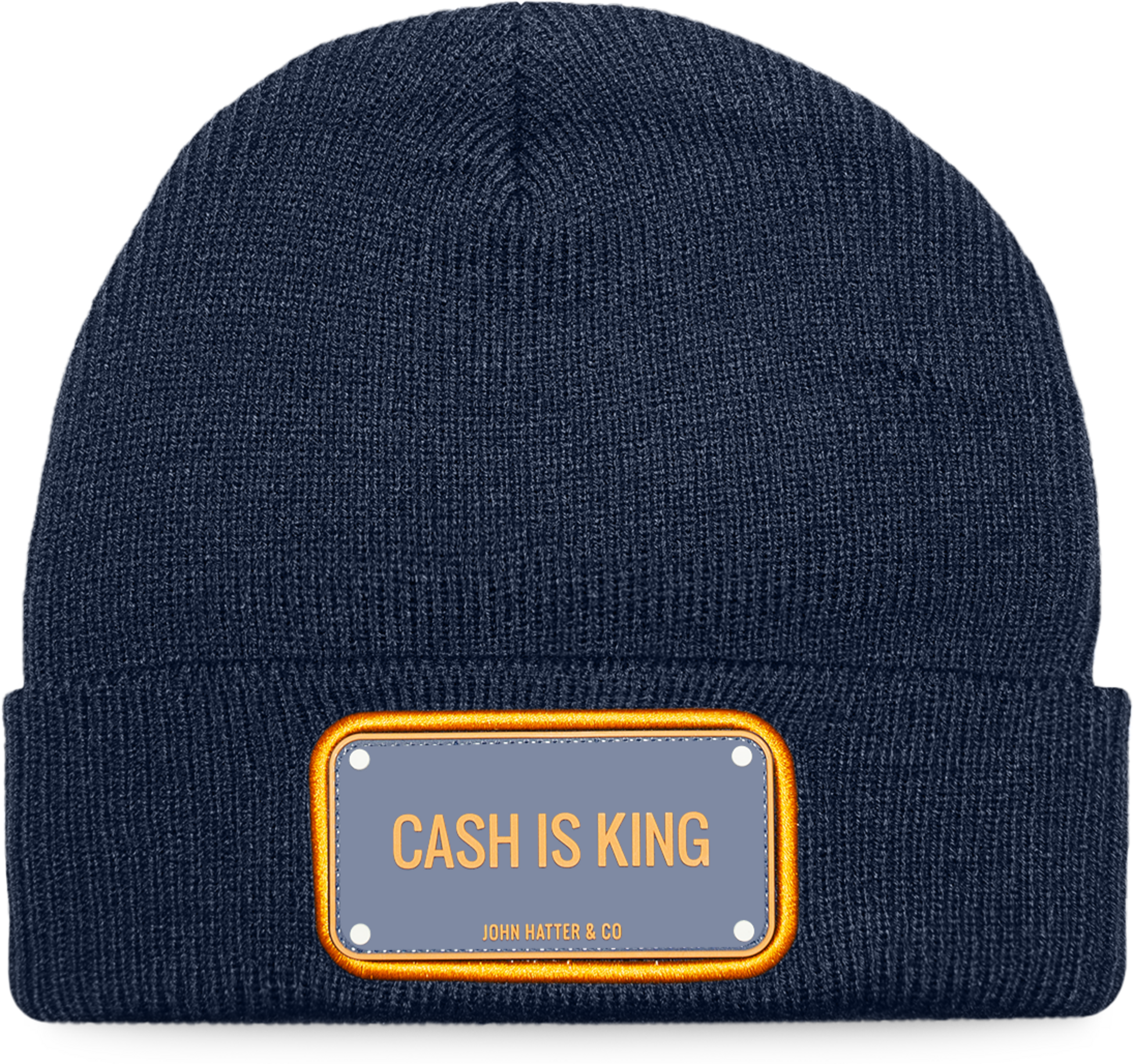 JOHN HATTER, Cash Is King- Rubber Beanie