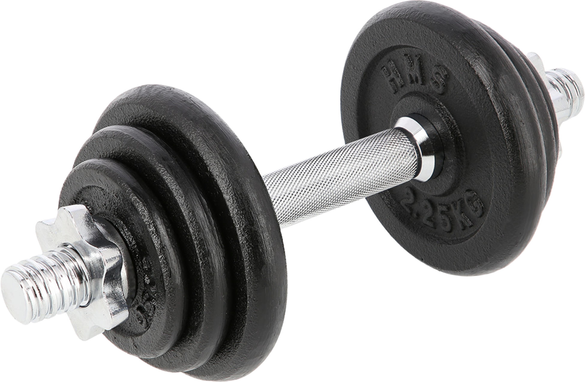NORTHIX, Cast Iron Dumbbell, 10 Kg Weight