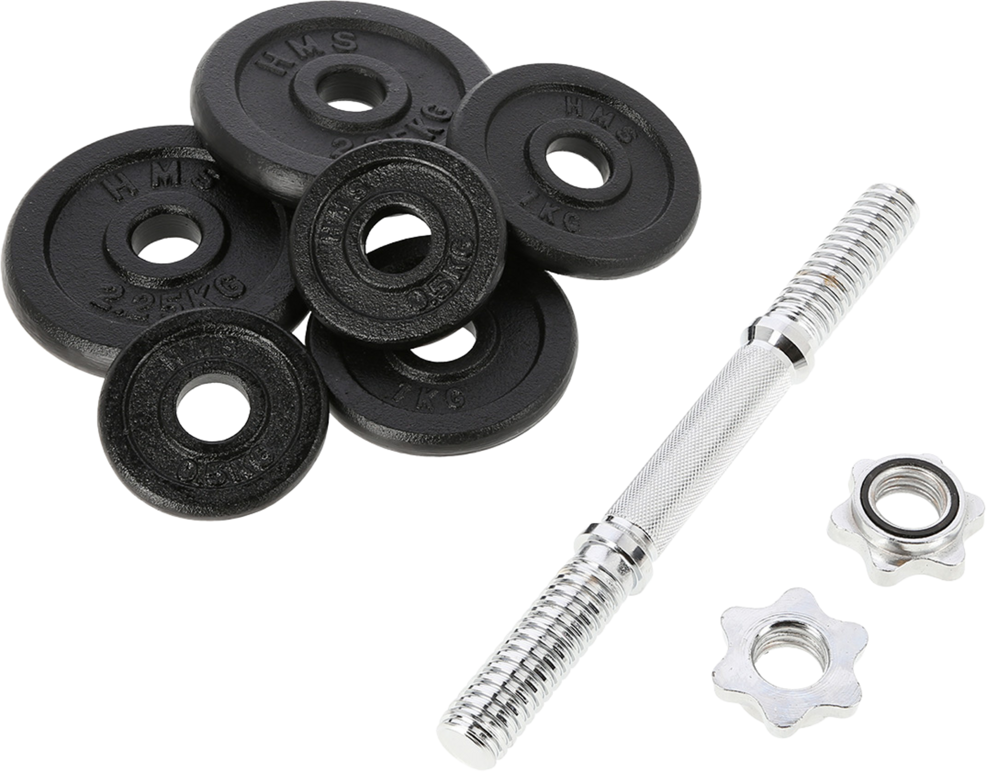 NORTHIX, Cast Iron Dumbbell, 10 Kg Weight