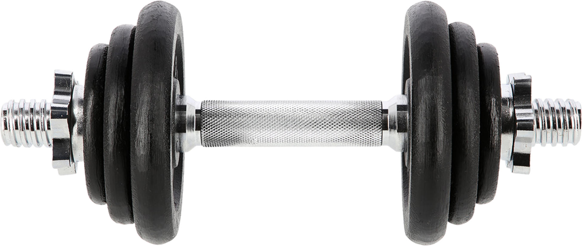 NORTHIX, Cast Iron Dumbbell, 10 Kg Weight