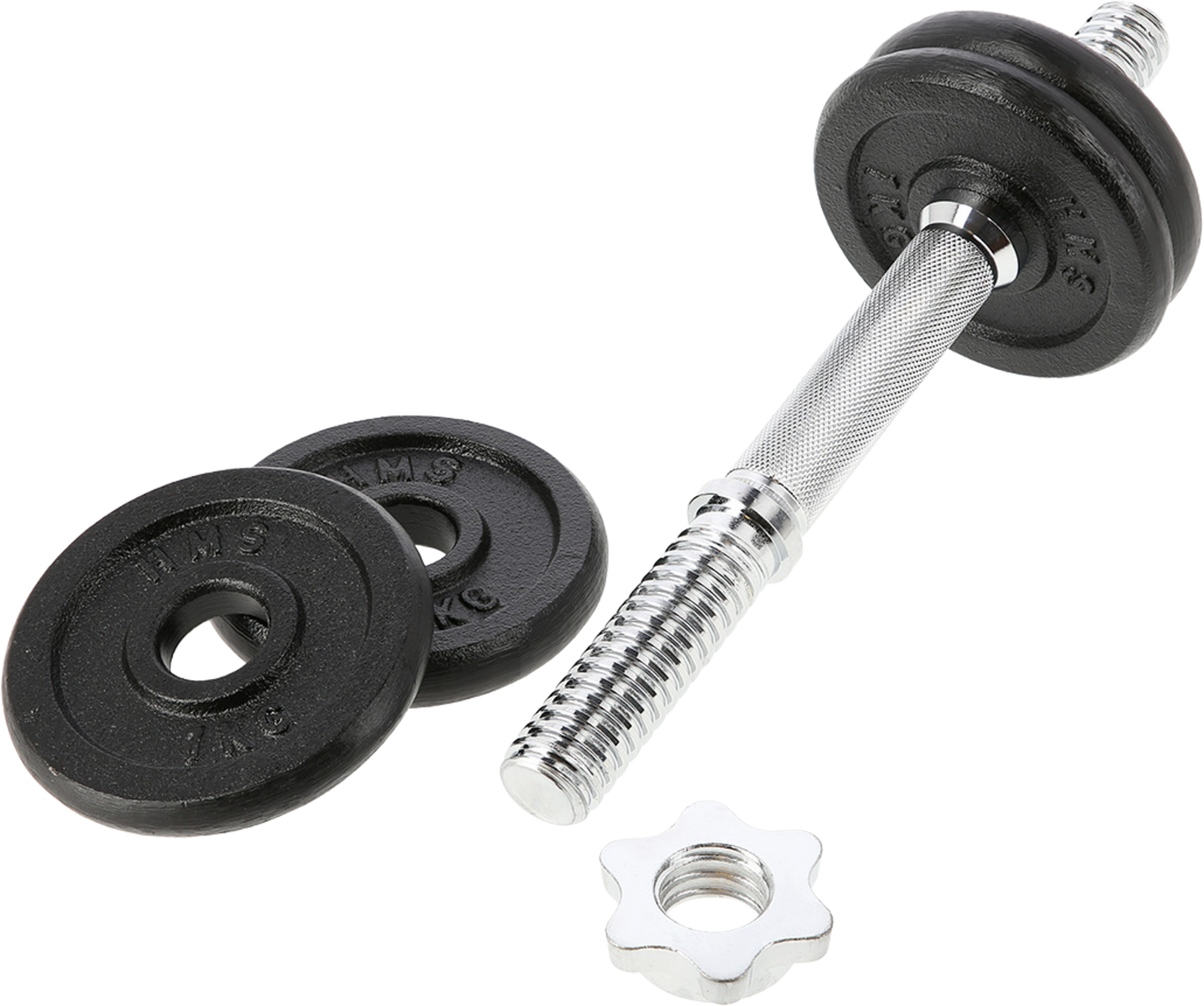 NORTHIX, Cast Iron Dumbbell, 7 Kg