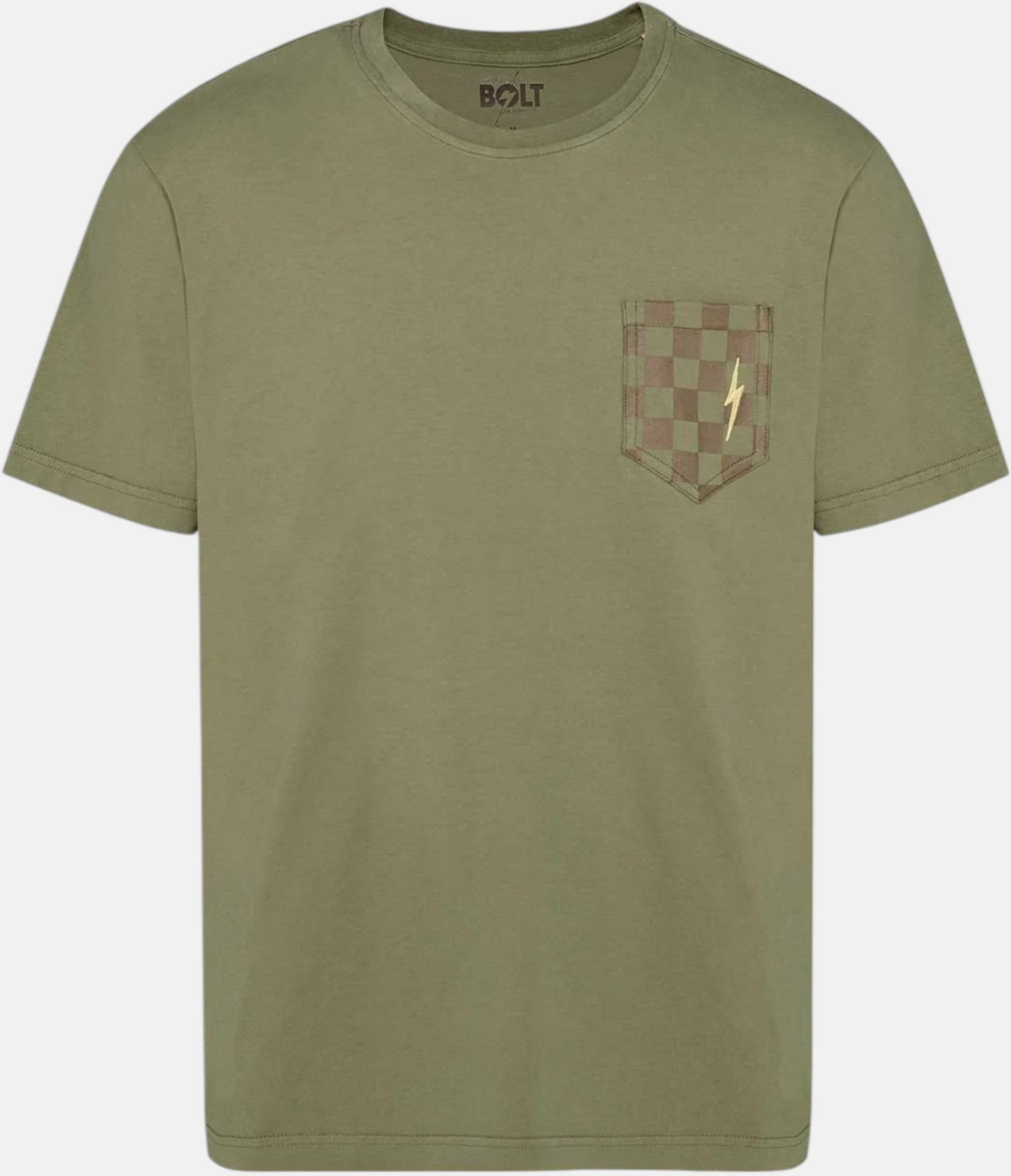 LIGHTNING BOLT, Checkered Tee