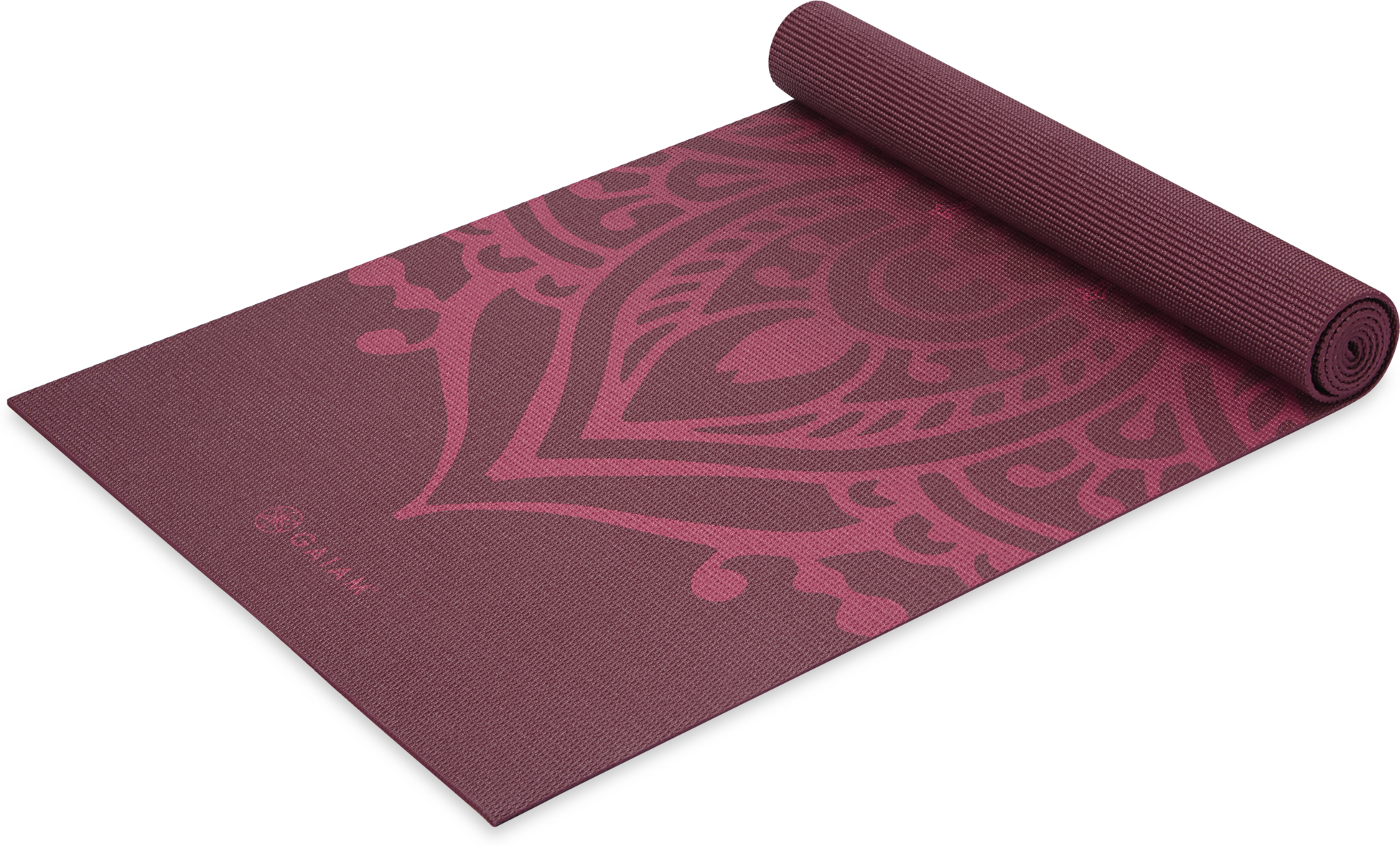 GAIAM, Cherry Sundial Layers Yoga Mat 5mm Printed