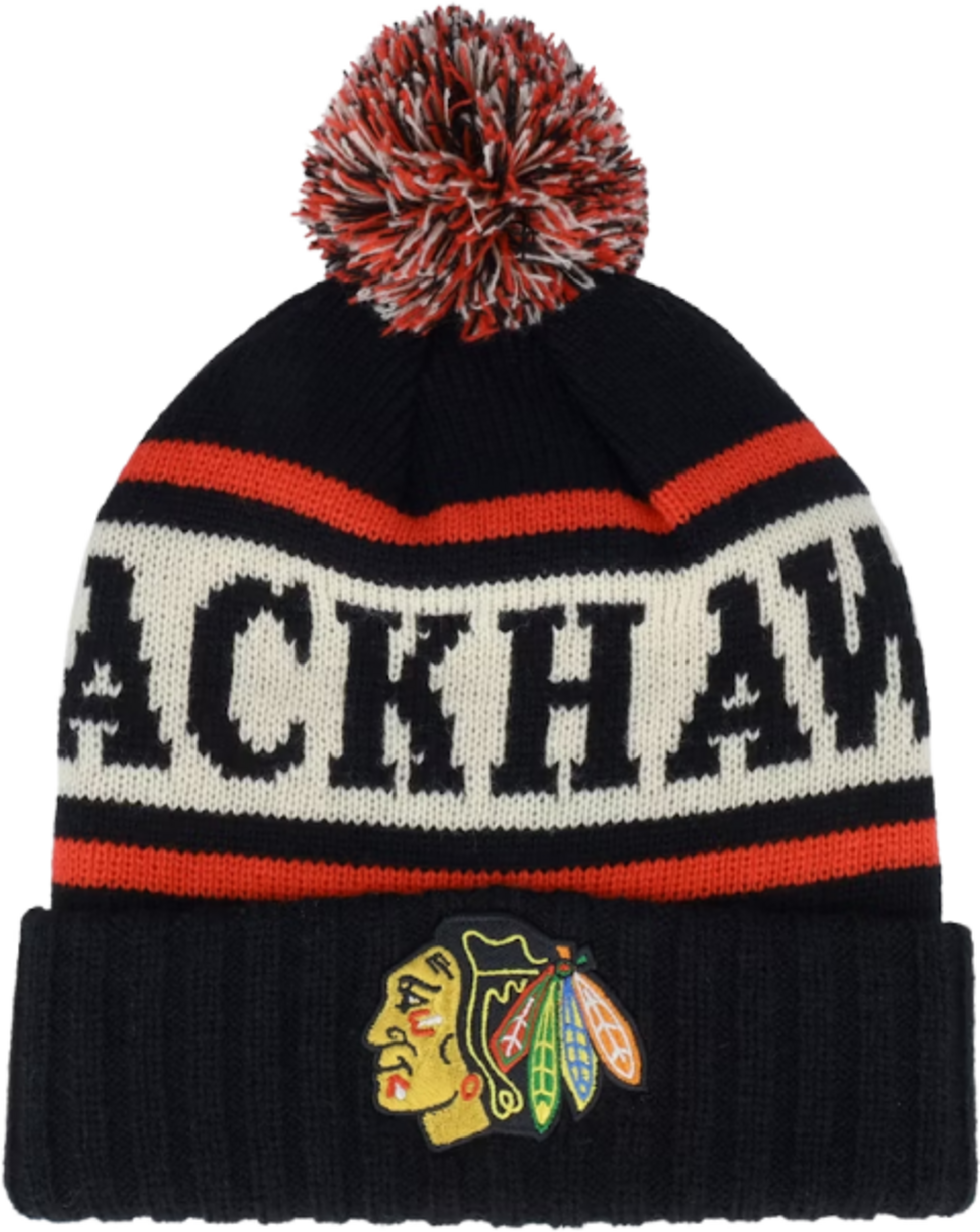 AMERICAN NEEDLE, Chicago Blackhawks Pillow Line Knit