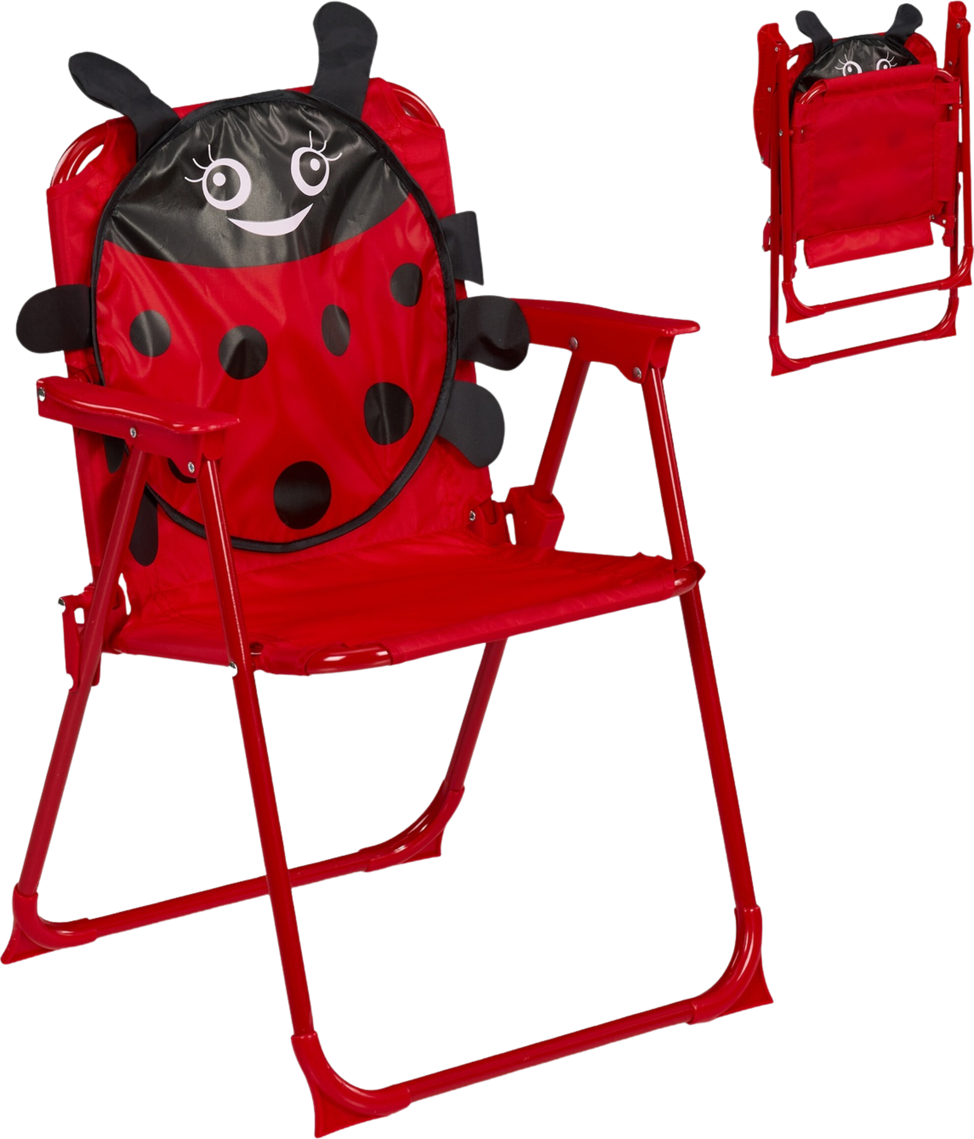 NORTHIX, Children's Folding Camping Chair With Animal Motif