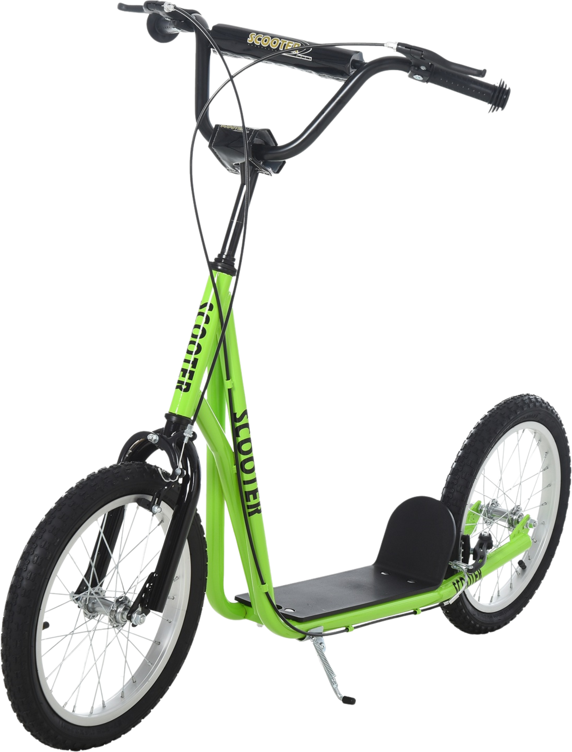 NORTHIX, Children's Scooter, City Scooter, Kick Scooter, Children's Kickboard With Pneumatic Tires And Handbr