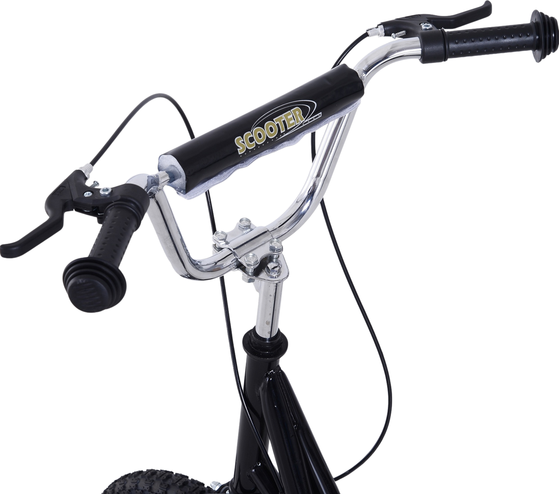 NORTHIX, Children's Scooter 16/12 Inch Scooter With Brakes, City Scooter, Kickboard For Children Aged 5 And O