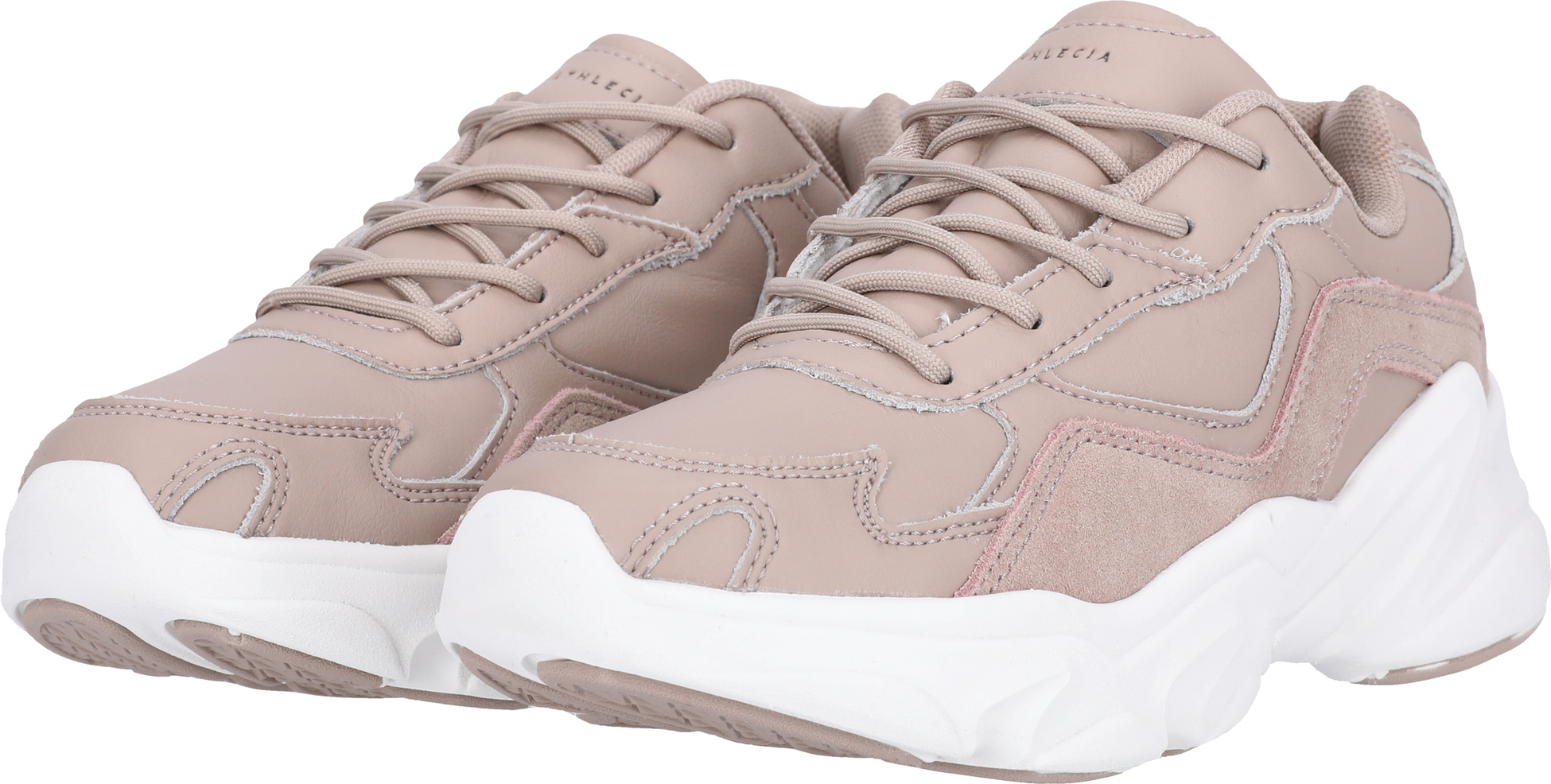 ATHLECIA, Chunky Leather Trainers Sneaker