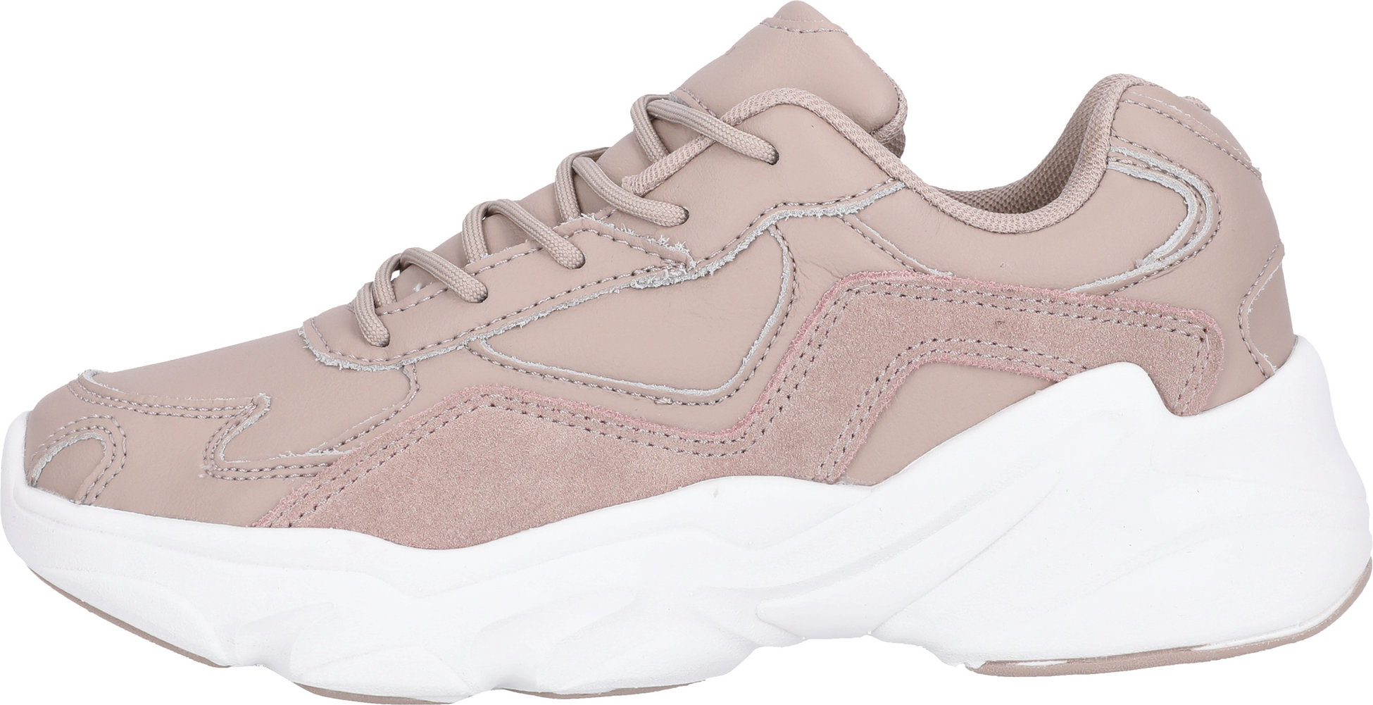 ATHLECIA, Chunky Leather Trainers Sneaker