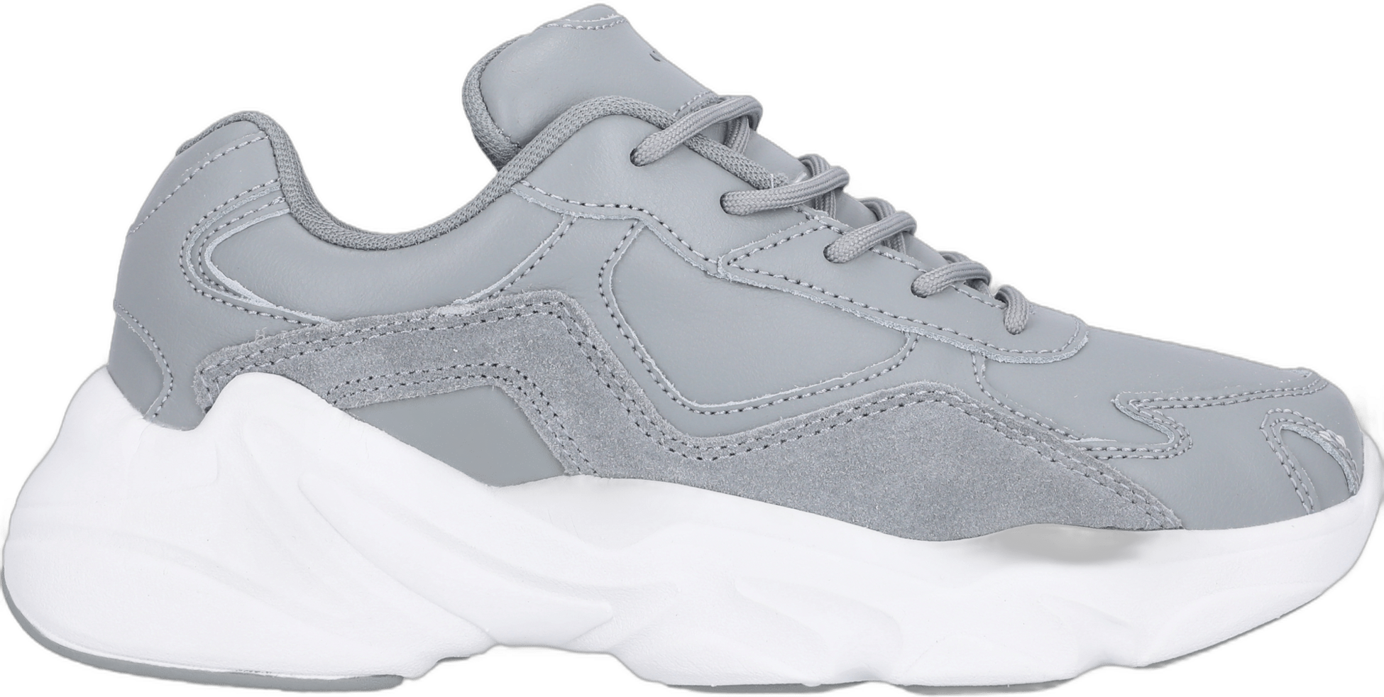 ATHLECIA, Chunky Leather Trainers Sneaker