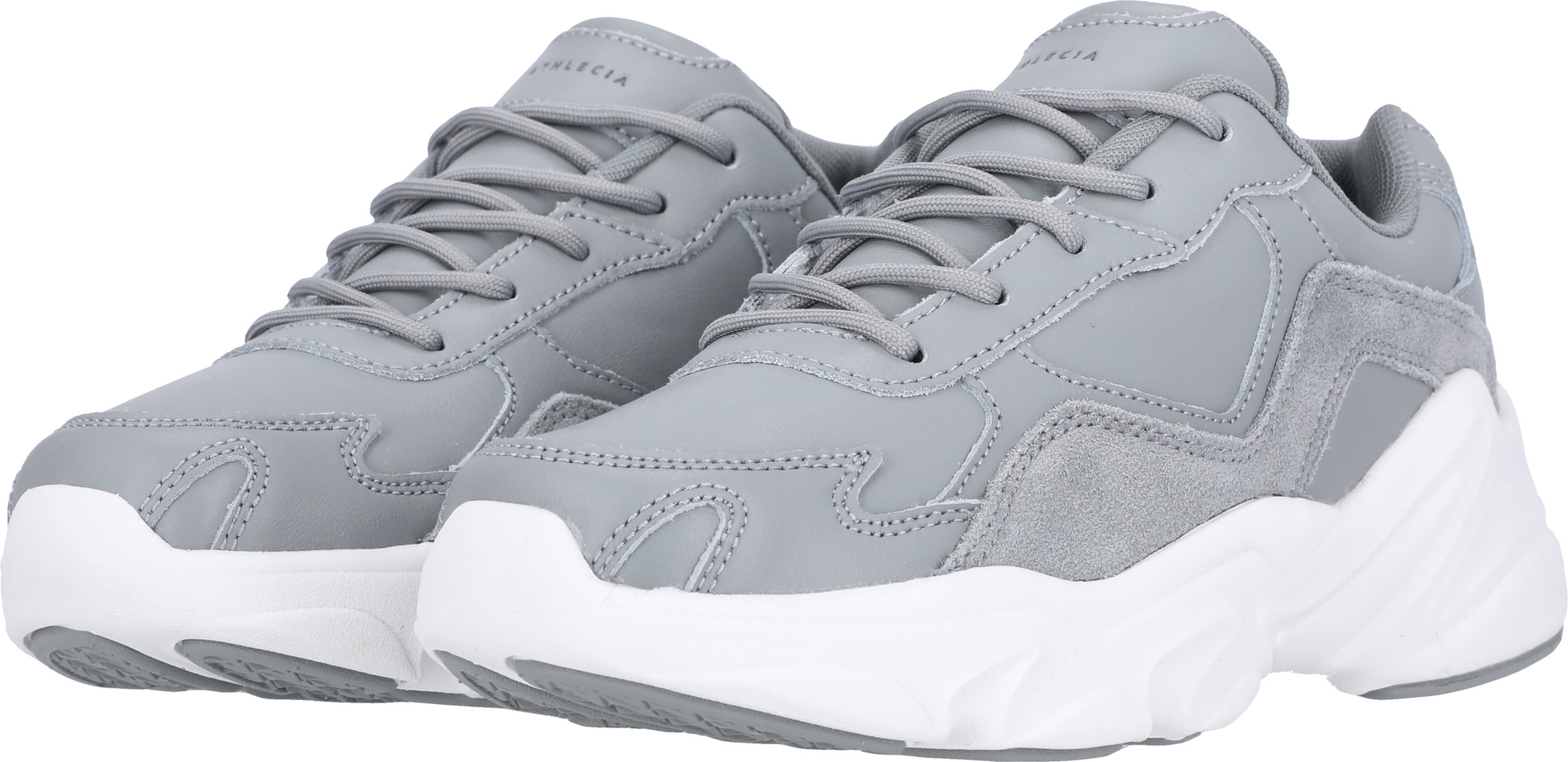 ATHLECIA, Chunky Leather Trainers Sneaker