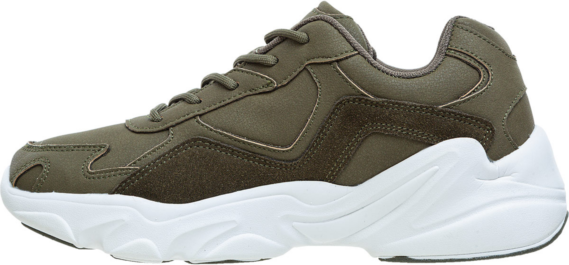 ATHLECIA, Chunky Leather Trainers Sneaker
