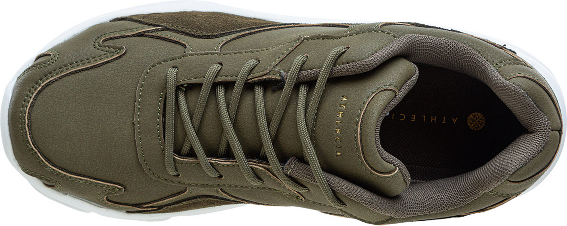 ATHLECIA, Chunky Leather Trainers Sneaker