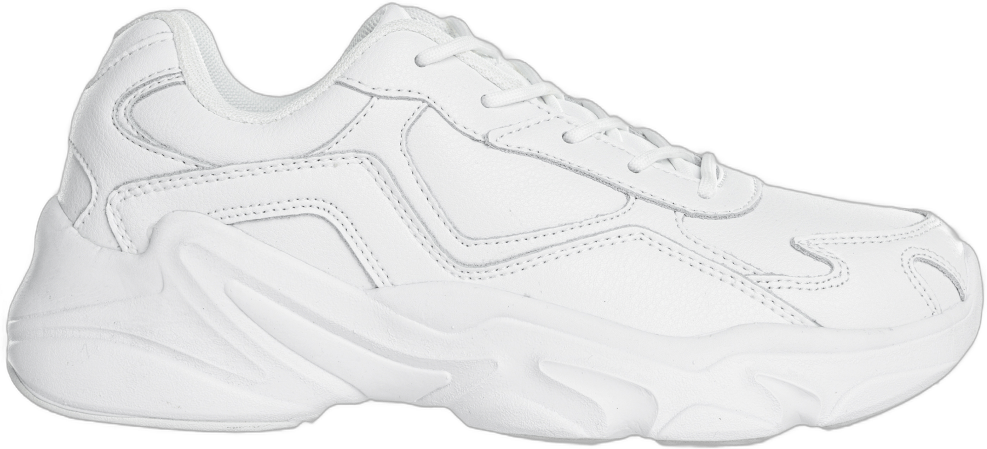 ATHLECIA, Chunky Leather Trainers Sneaker