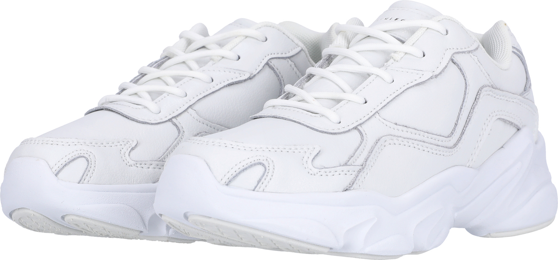ATHLECIA, Chunky Leather Trainers Sneaker