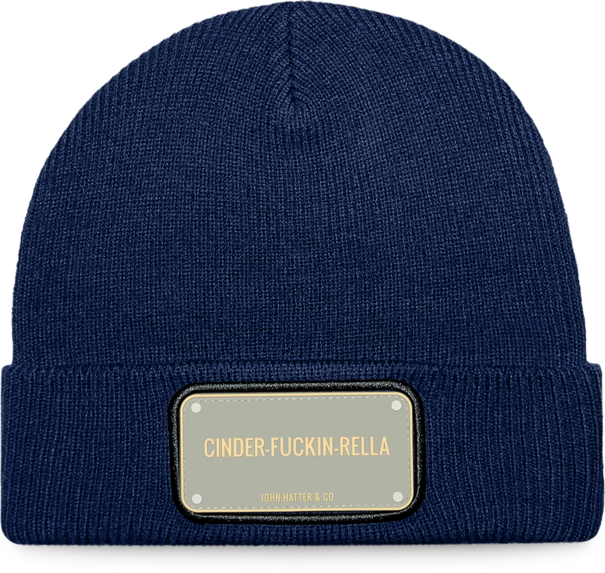 JOHN HATTER, Cinder-fuckin-rella - Rubber Beanie