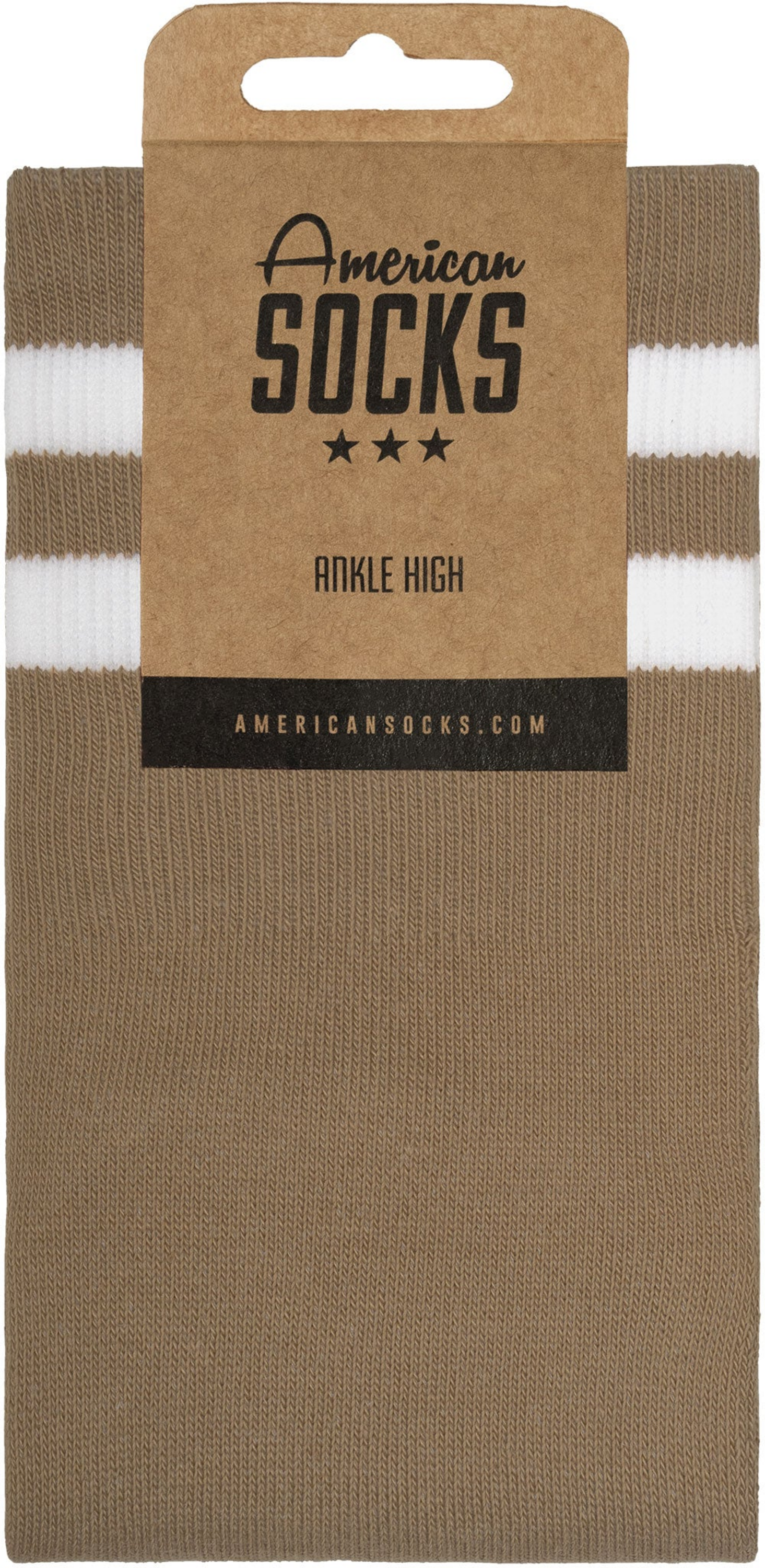 AMERICAN SOCKS, Cinnamon - Ankle High