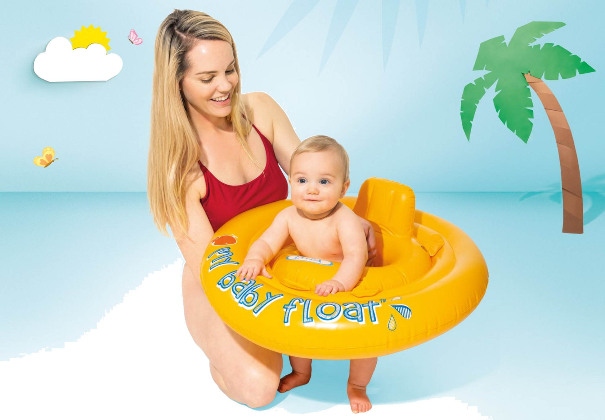 INTEX, Circle For Learning To Swim Seat Backrest Intex 56585