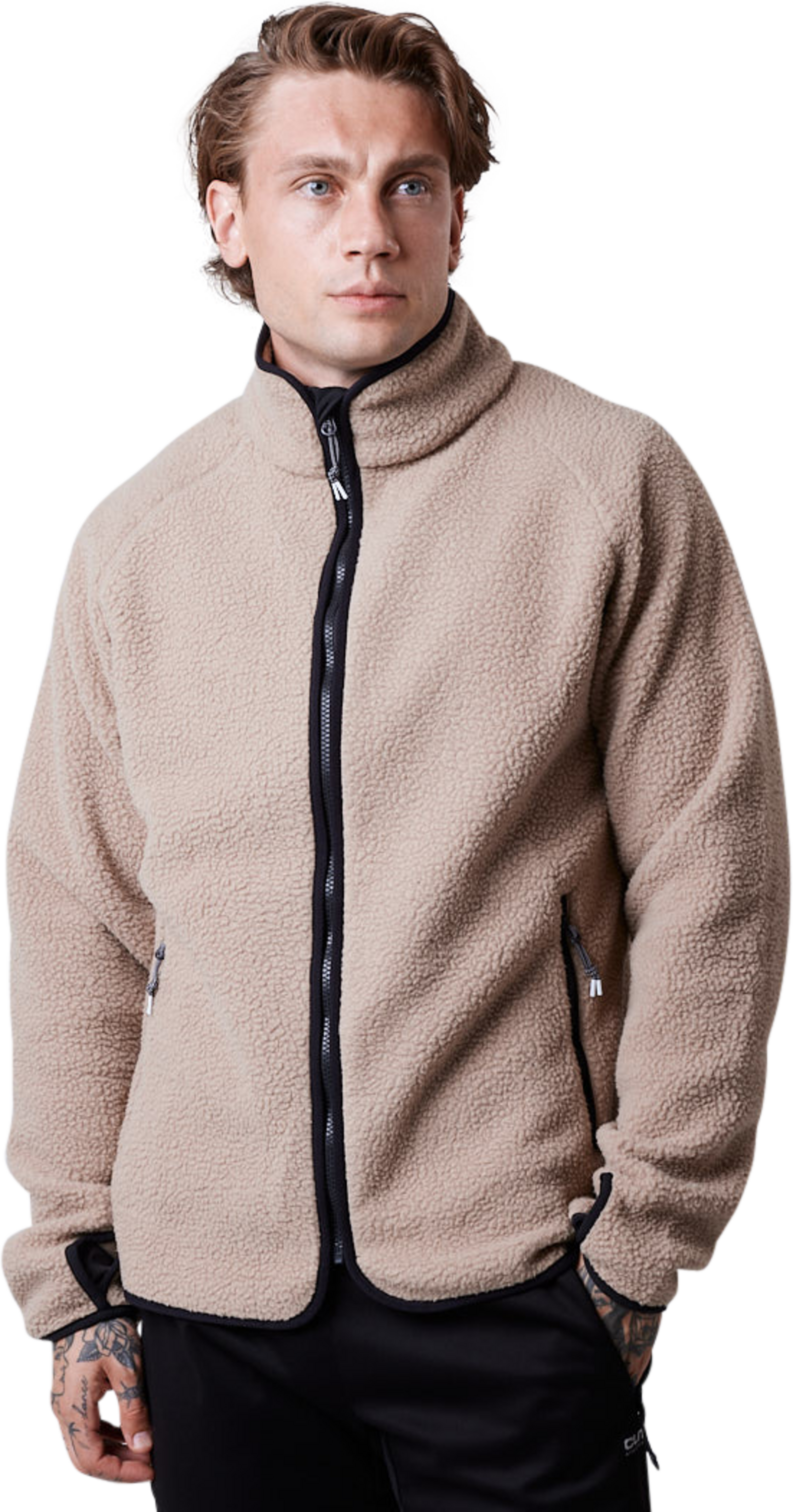 CLN ATHLETICS, Clark Fleece Jacket Beige