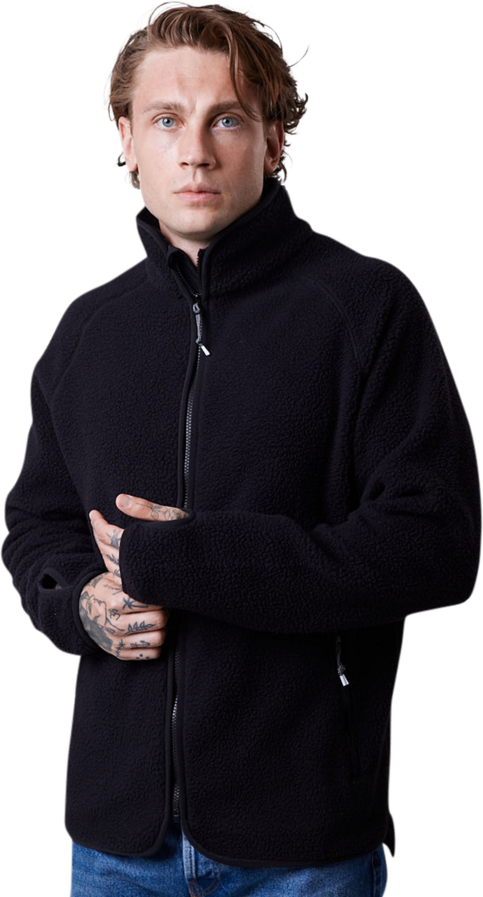 CLN ATHLETICS, Clark Fleece Jacket Black