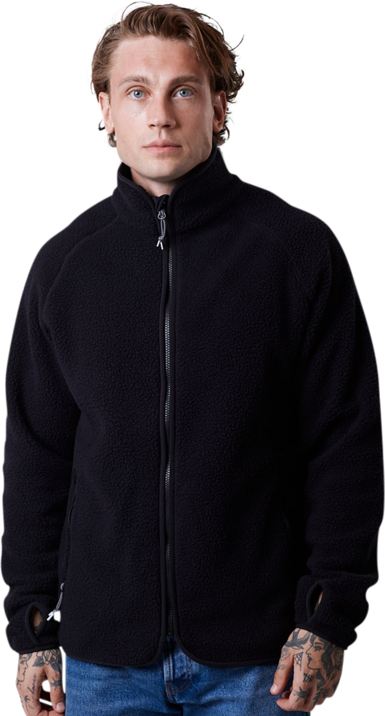 CLN ATHLETICS, Clark Fleece Jacket Black