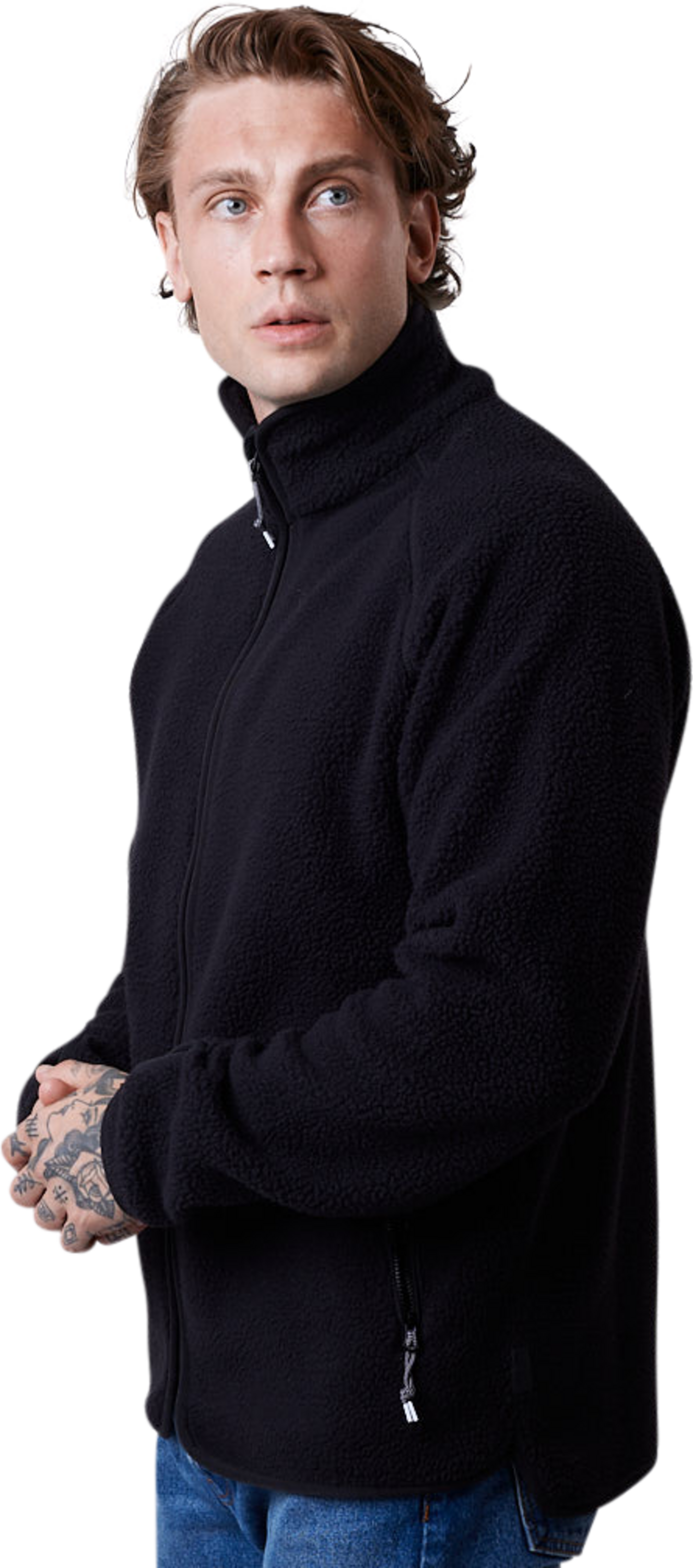 CLN ATHLETICS, Clark Fleece Jacket Black