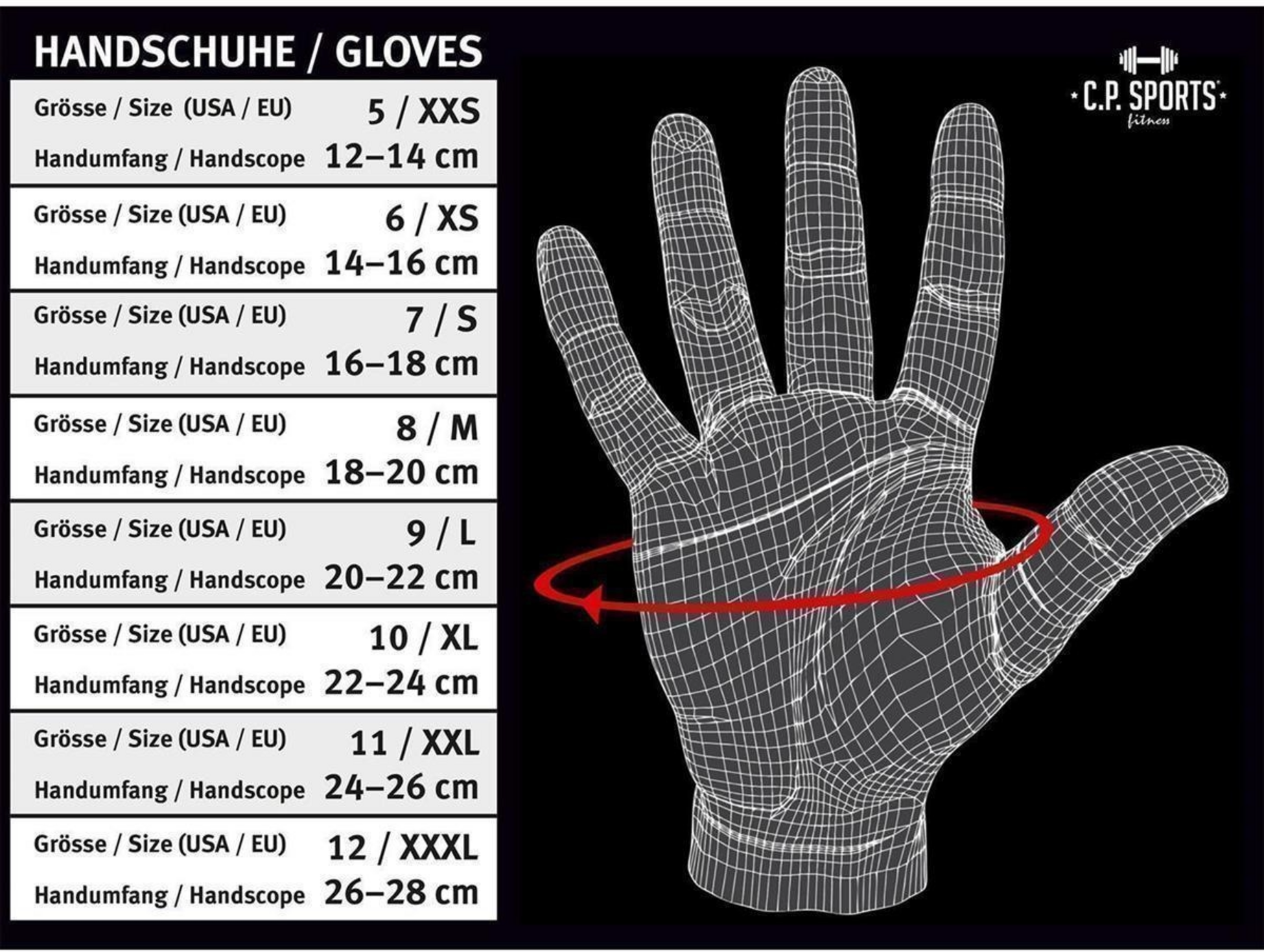 C.P. SPORTS, Classic Mesh Glove