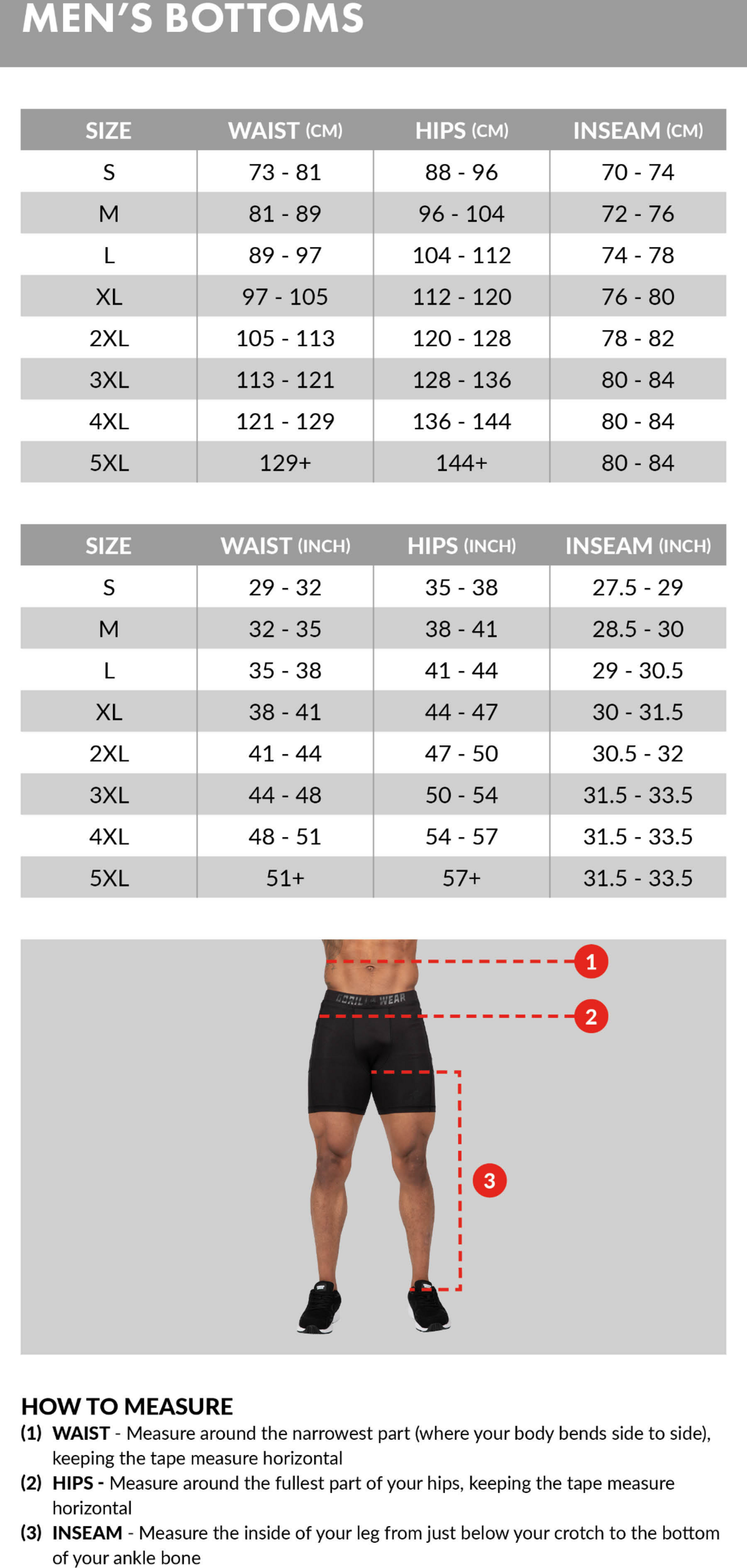 GORILLA WEAR, Classic Oversized Sweatpants