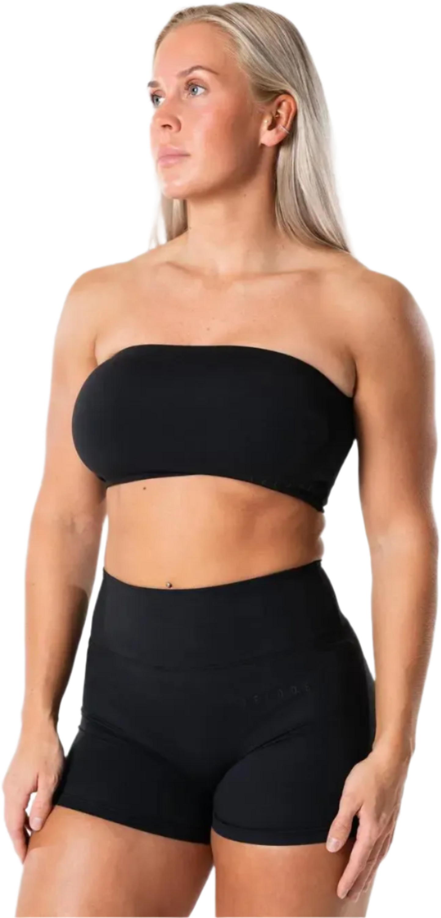 RELODE, Clean Bandeau Top - Svart