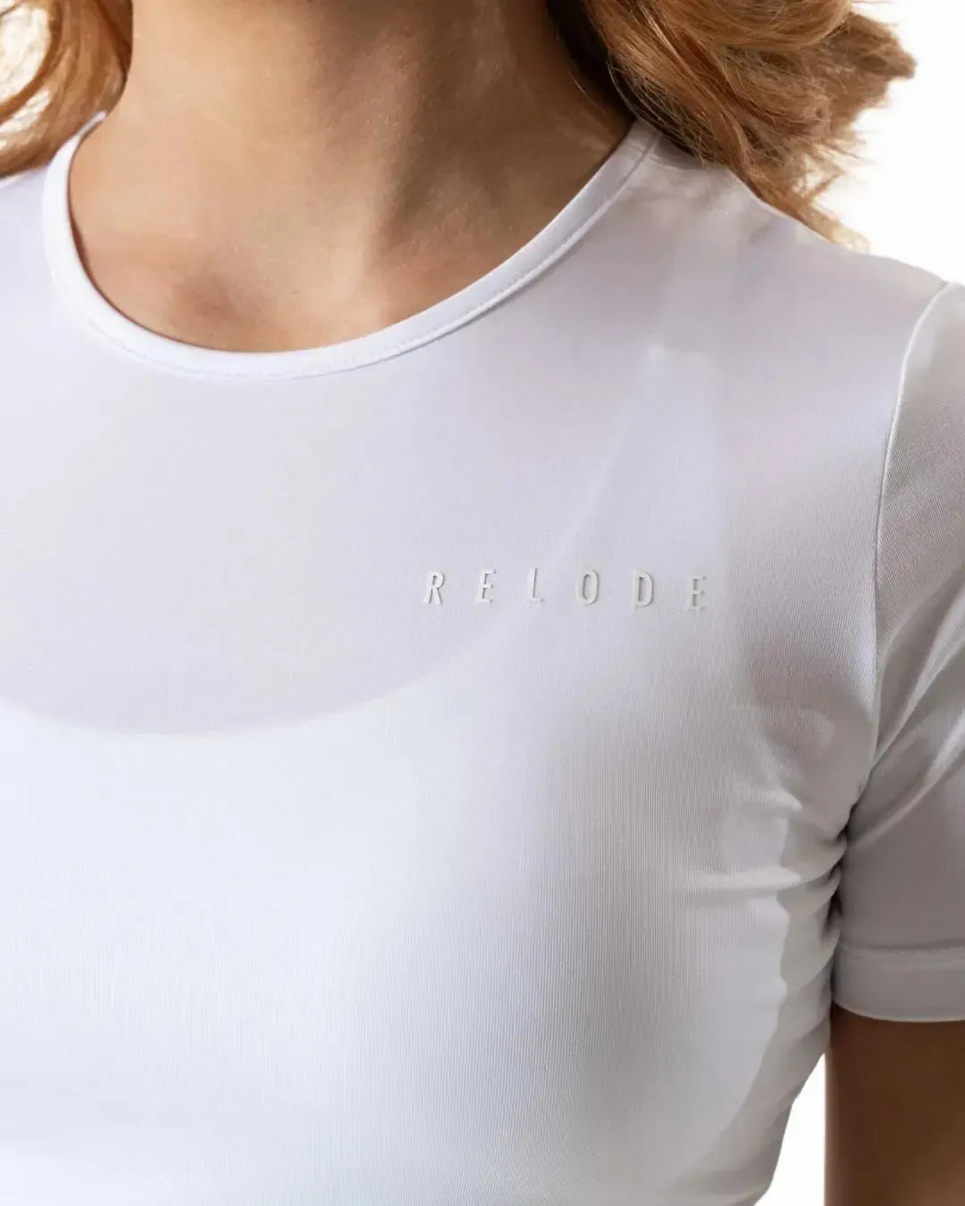RELODE, Clean T-shirt - Vit
