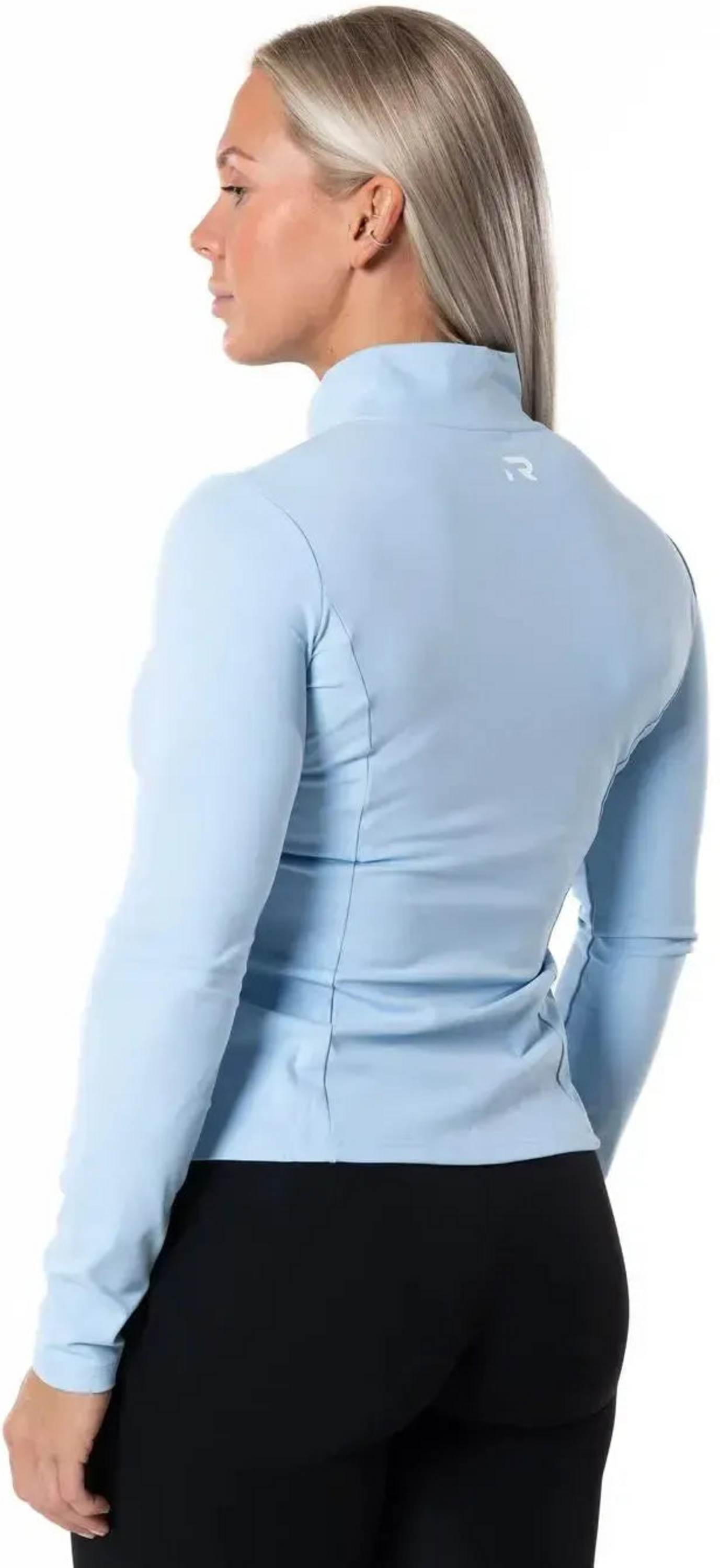 RELODE, Clean Zip Longsleeve - Blå