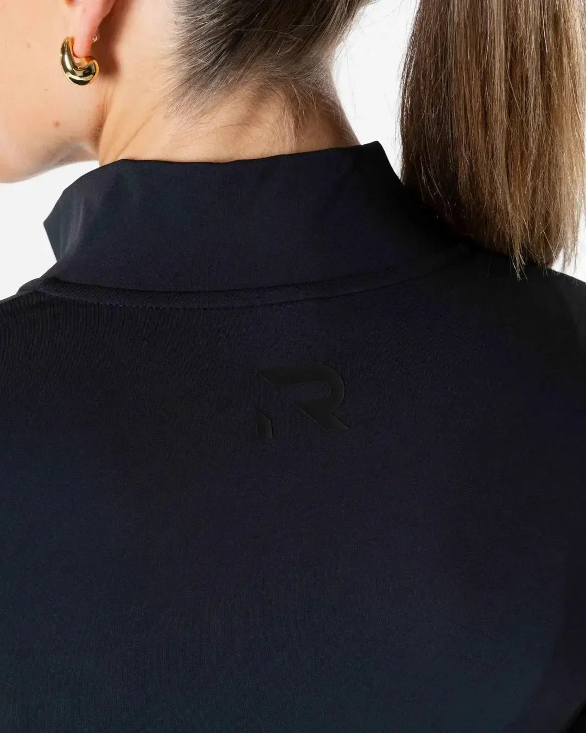 RELODE, Clean Zip Longsleeve - Svart