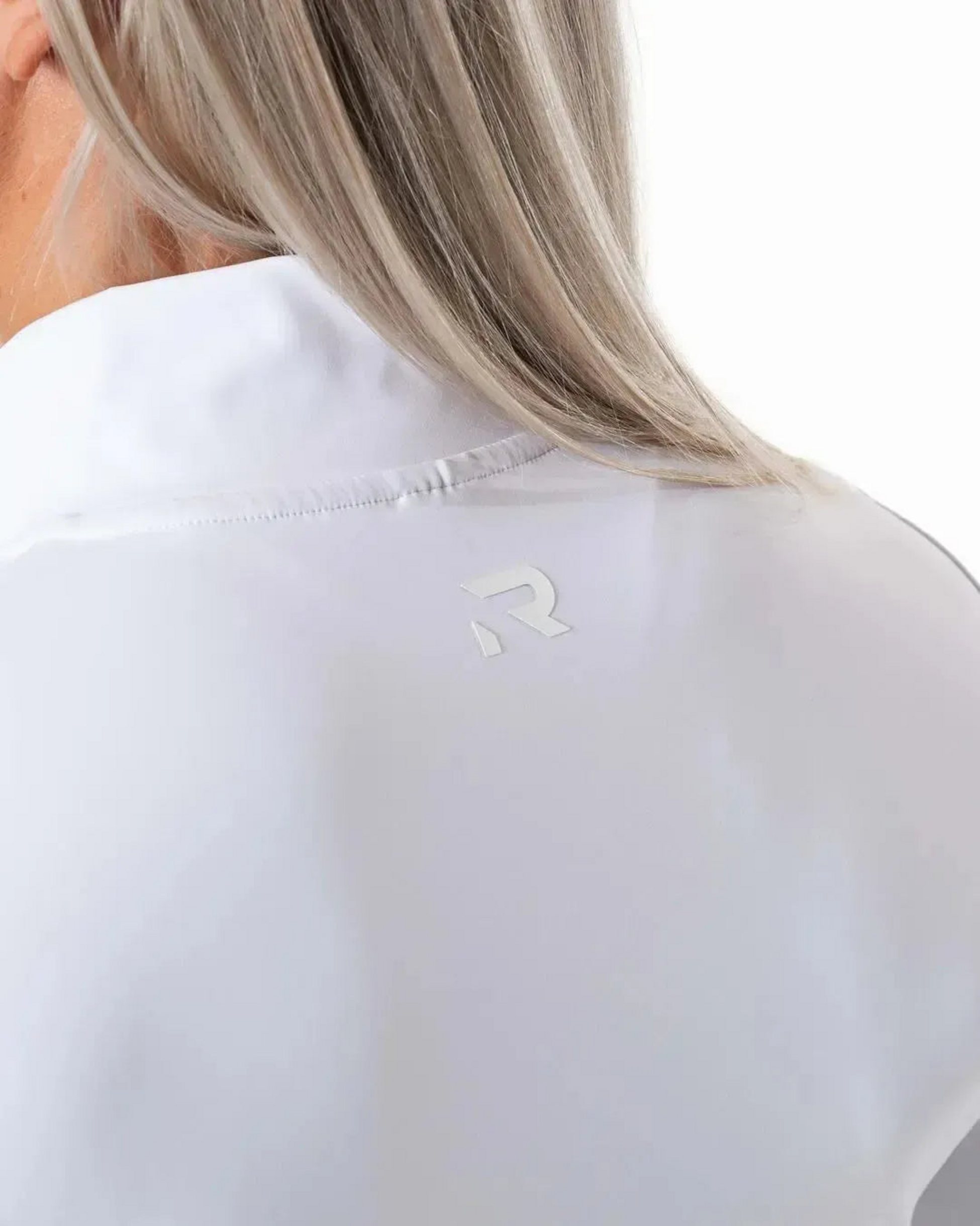 RELODE, Clean Zip Longsleeve - Vit