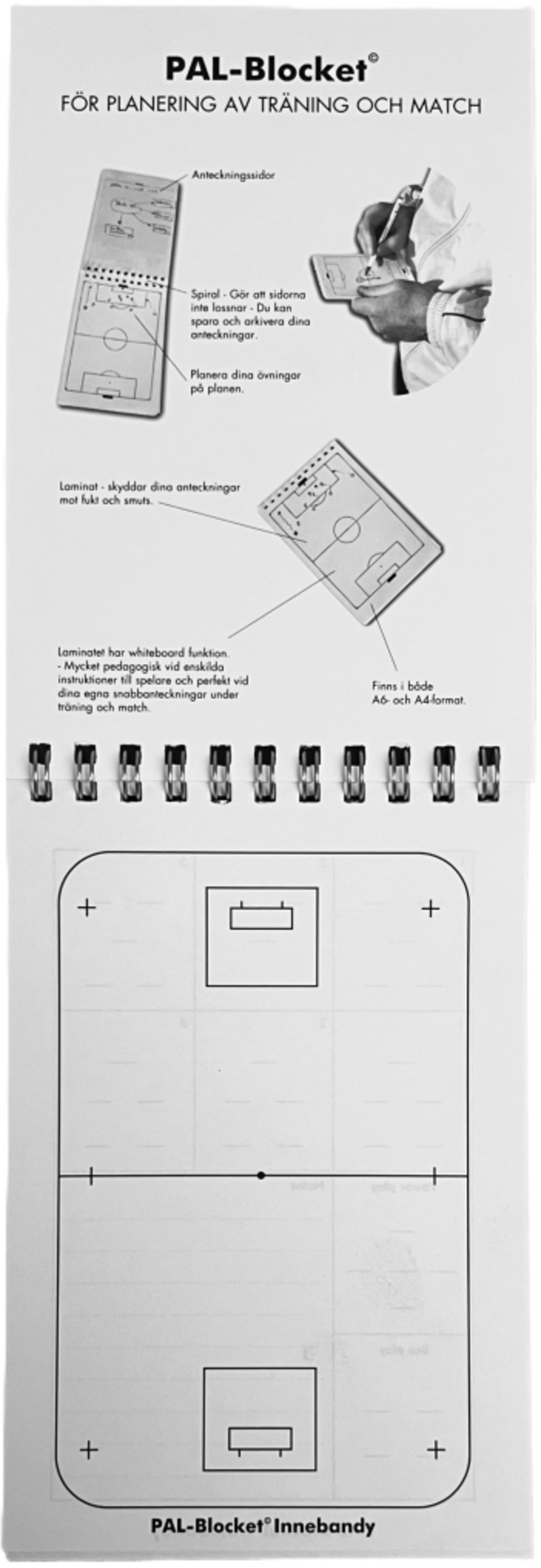 PROLINE, Coach Pal Block A6 5-p Innebandy
