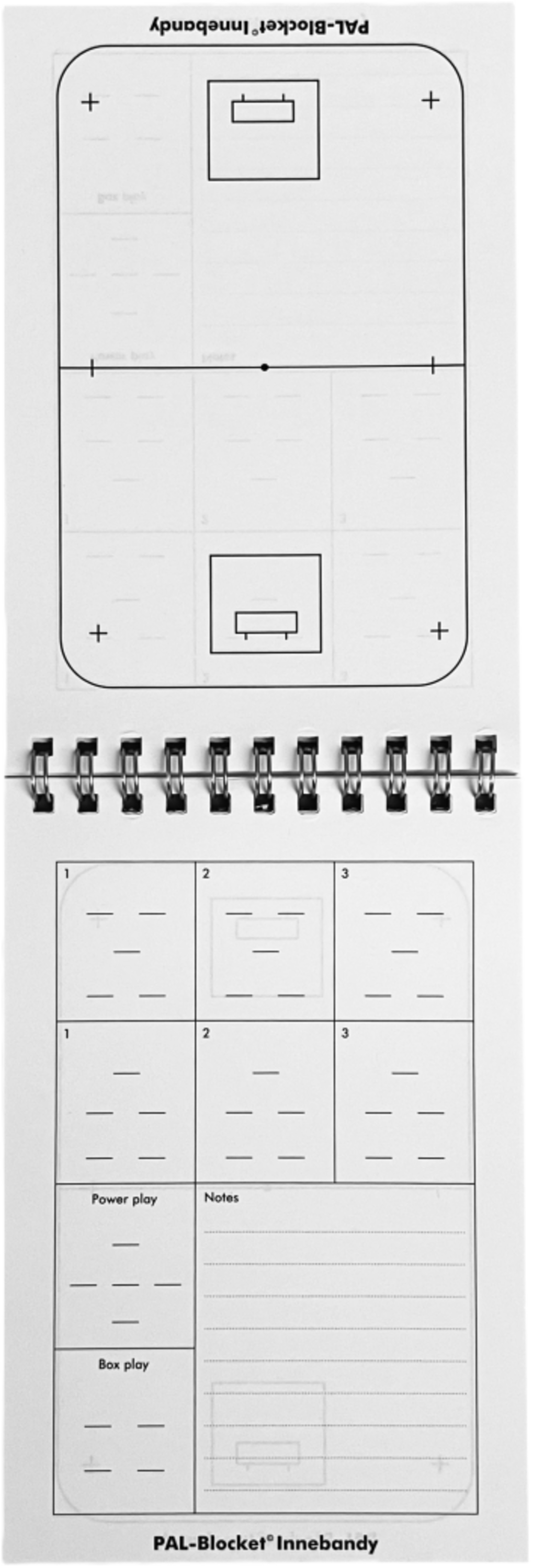 PROLINE, Coach Pal Block A6 5-p Innebandy