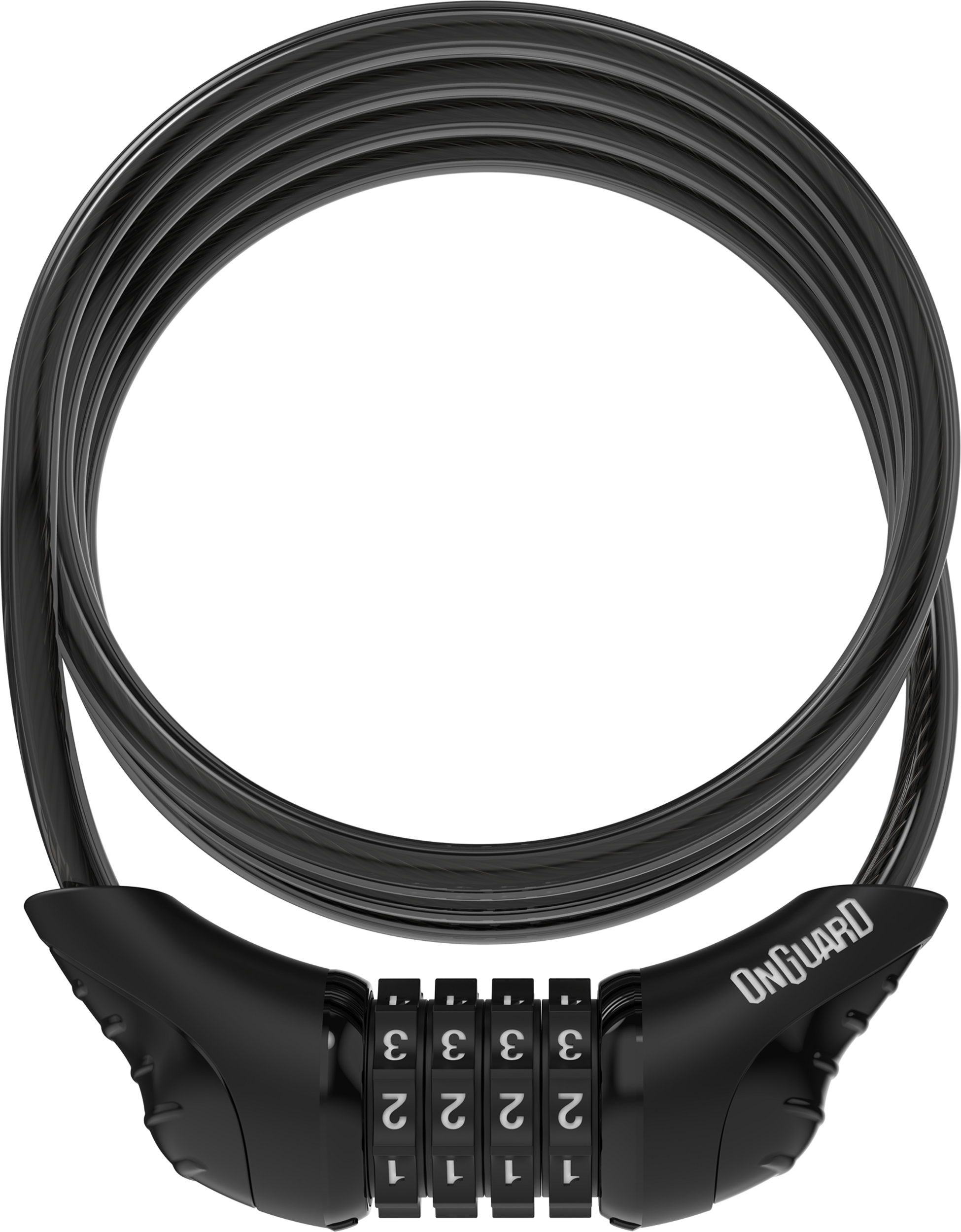 ONGUARD, Coil Cable Lock Neon Series Combo