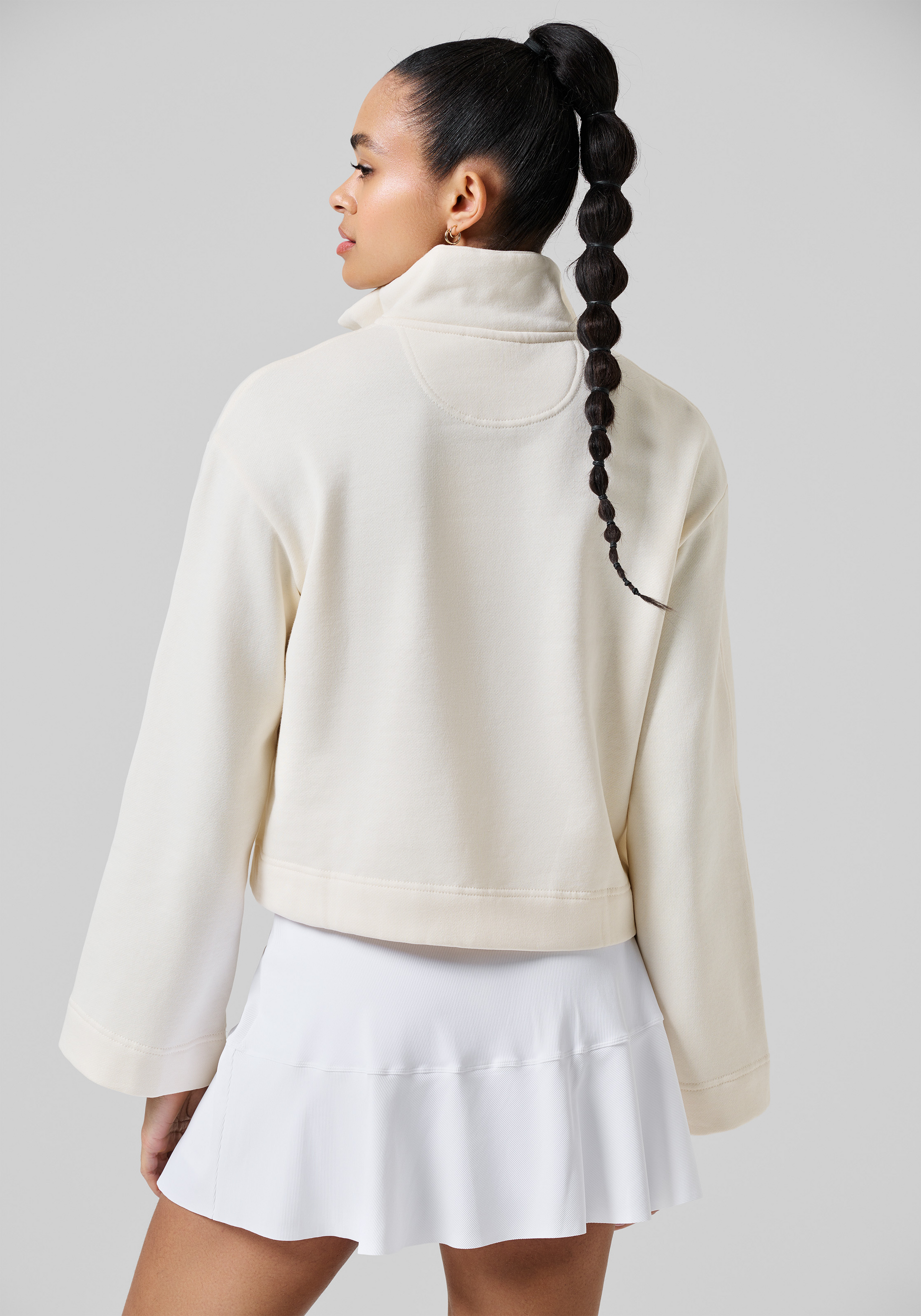 CASALL, Comfy Half Zip Sweater