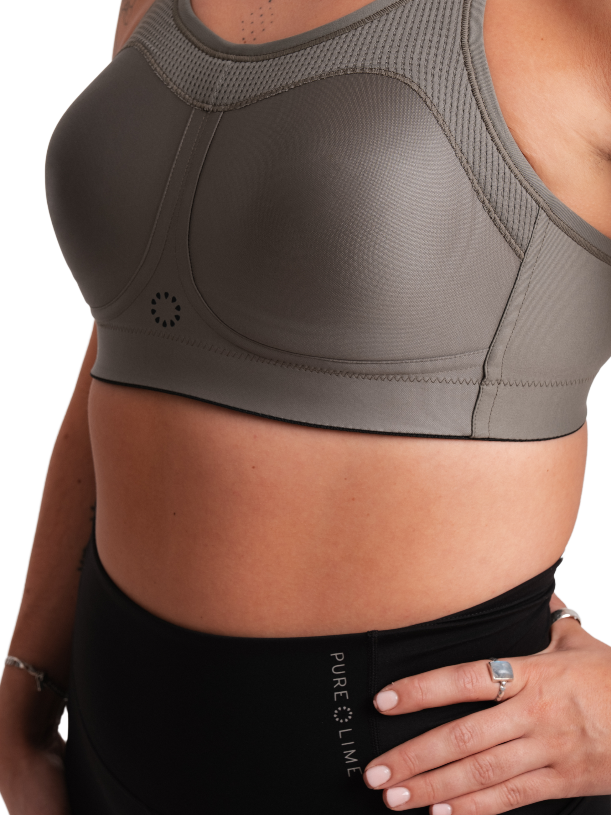 PURE LIME, Compression Bra High Impact