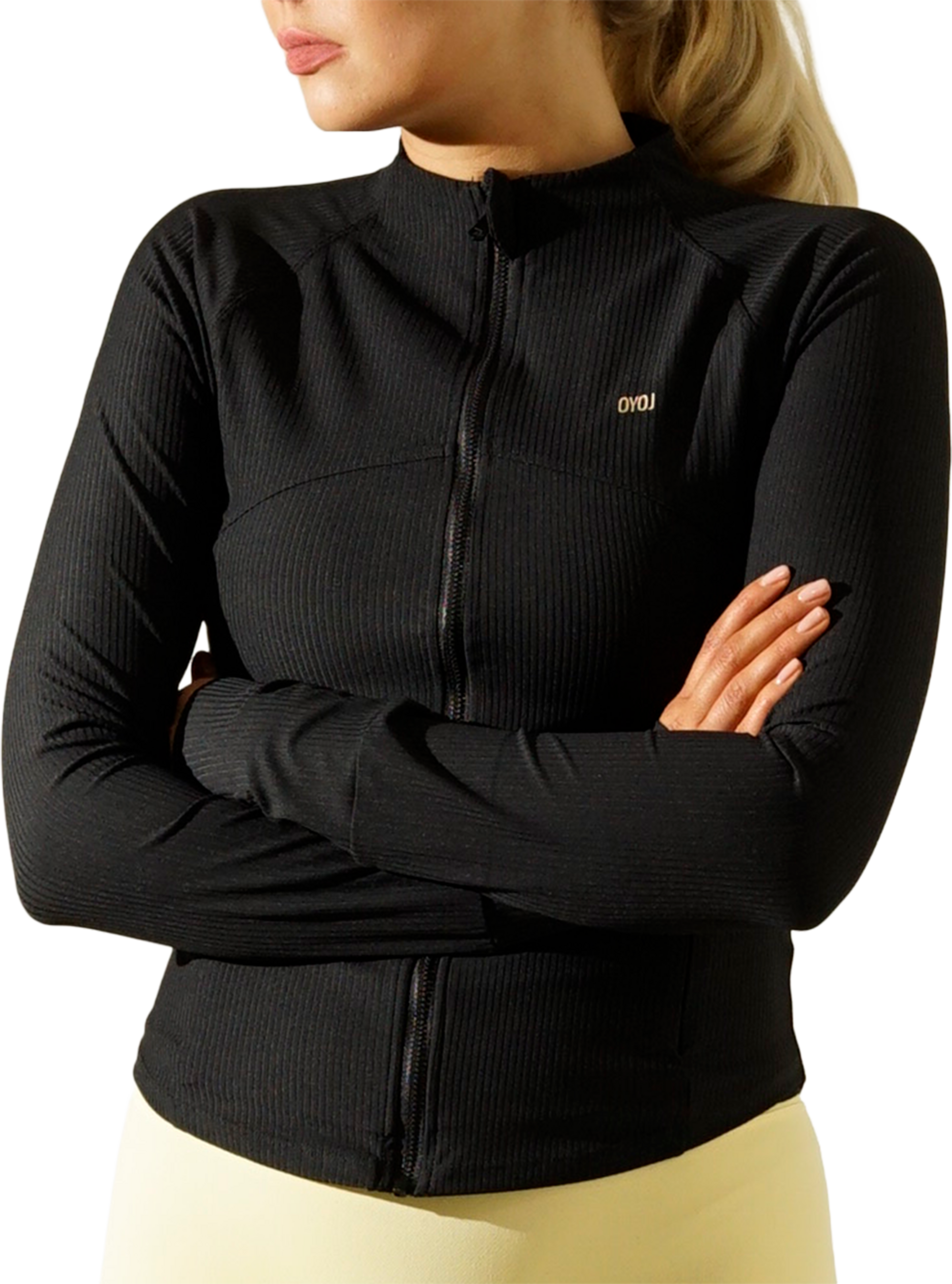 OYOJ, Contour Zip Jacket - Black