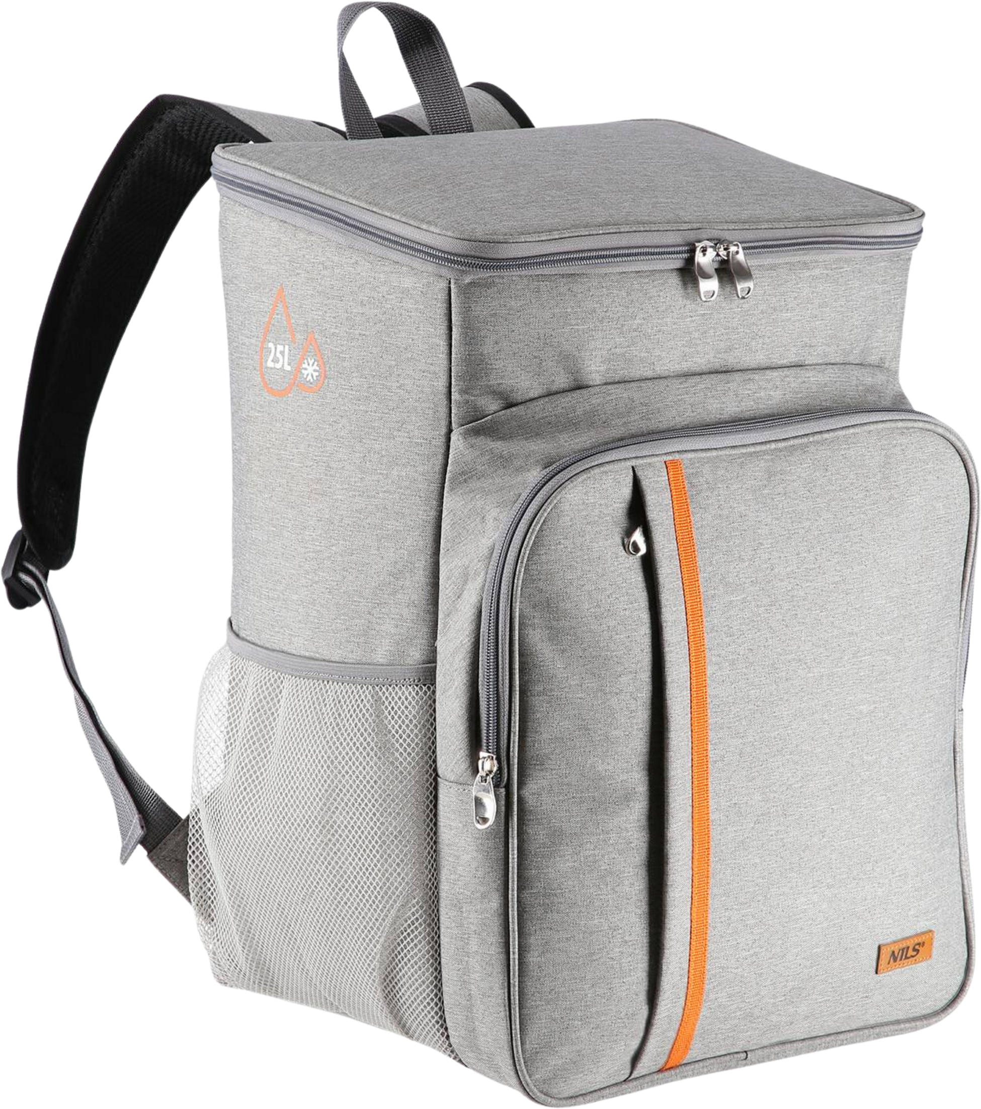 NORTHIX, Cooler Backpack, Gray, 25l Capacity