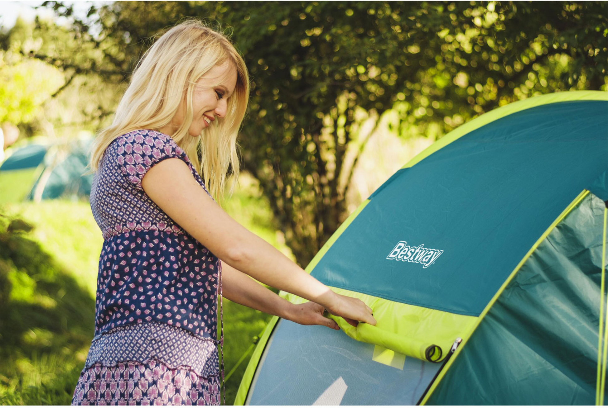 BESTWAY, Coolmount Familjet&auml;lt 4man 2.10m X 2.40m X 1.00m