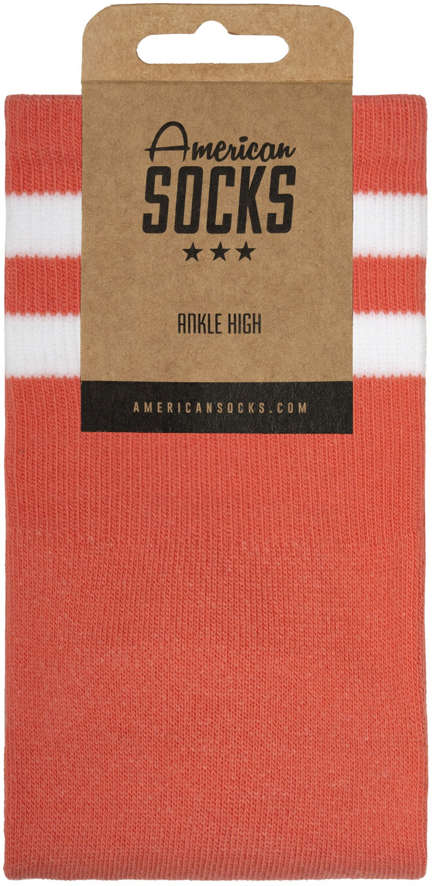 AMERICAN SOCKS, Coral - Ankle High