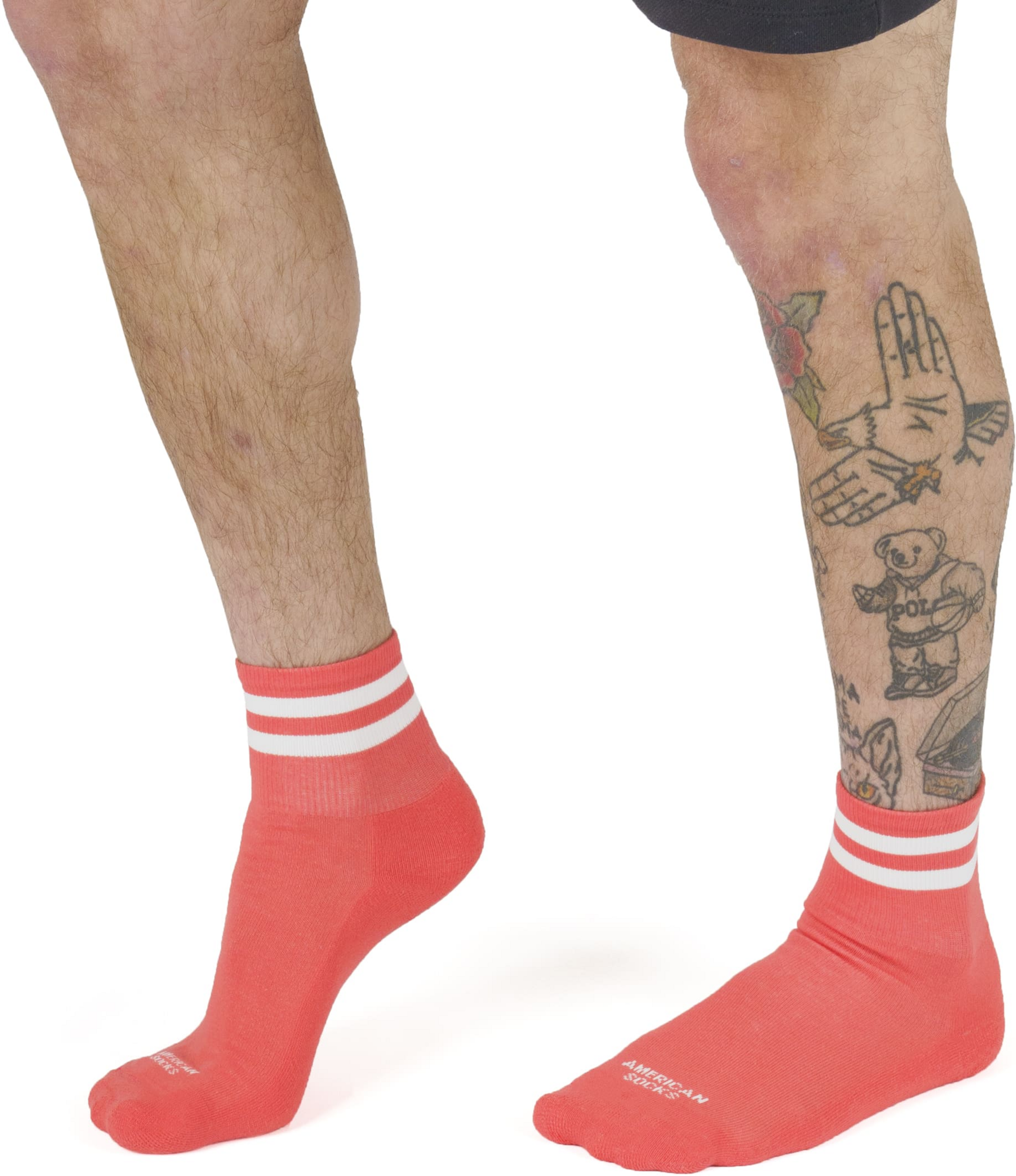 AMERICAN SOCKS, Coral - Ankle High