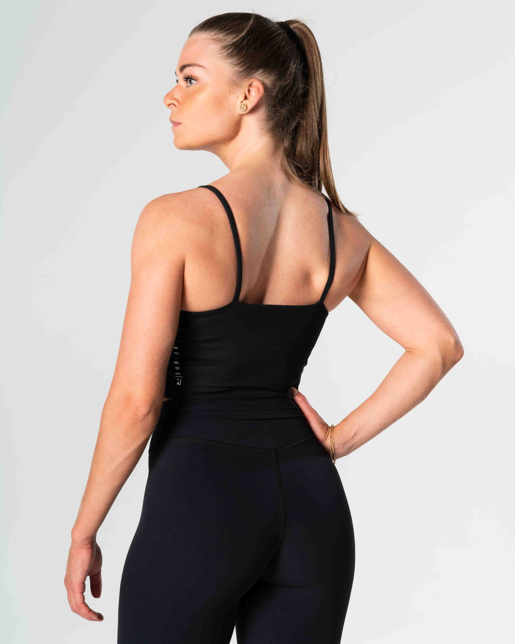 RELODE, Core Crop Top - Svart