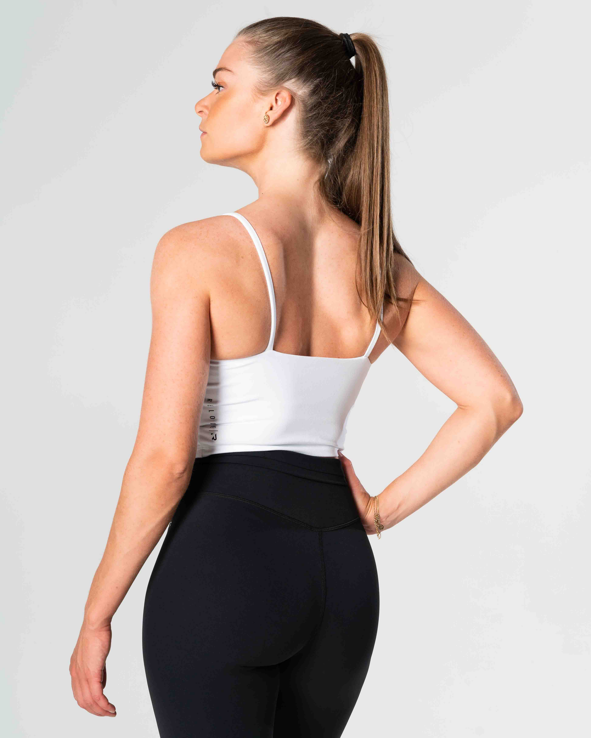 RELODE, Core Crop Top - Vit