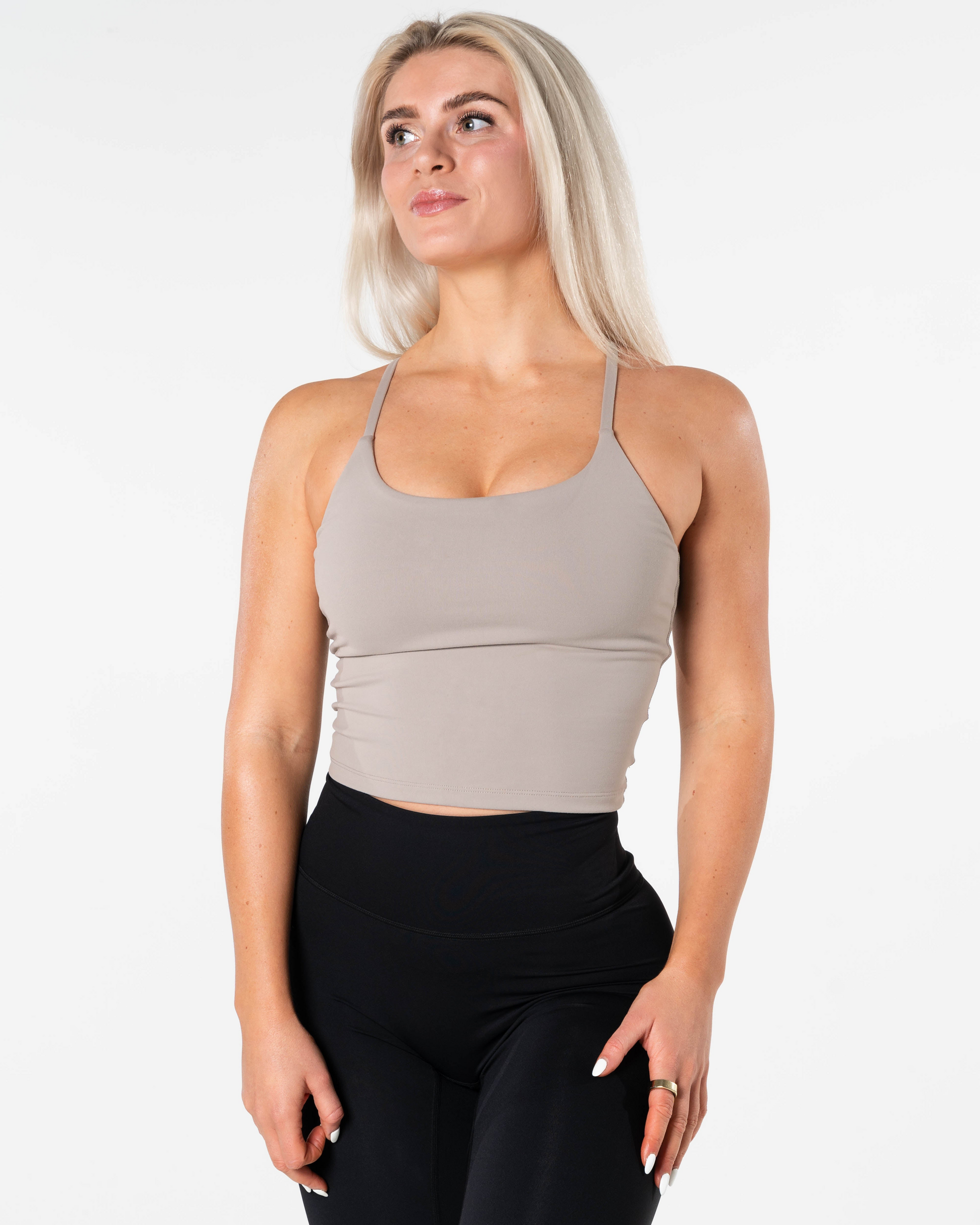 RELODE, Core Singlet Top - Beige