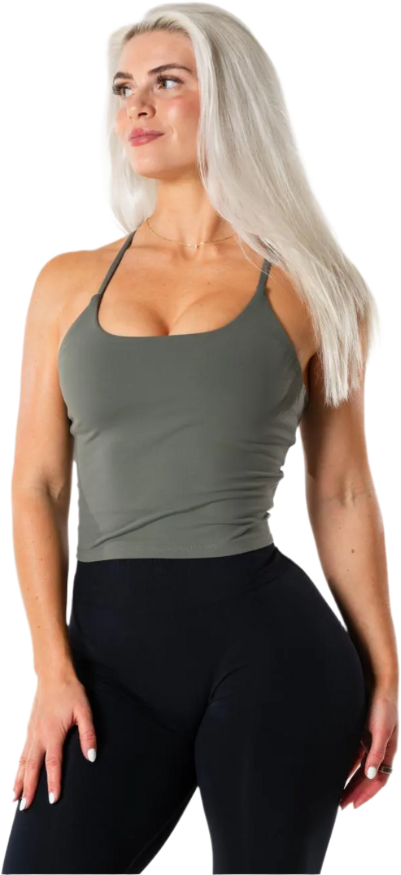 RELODE, Core Singlet Top - Mossgr&ouml;n