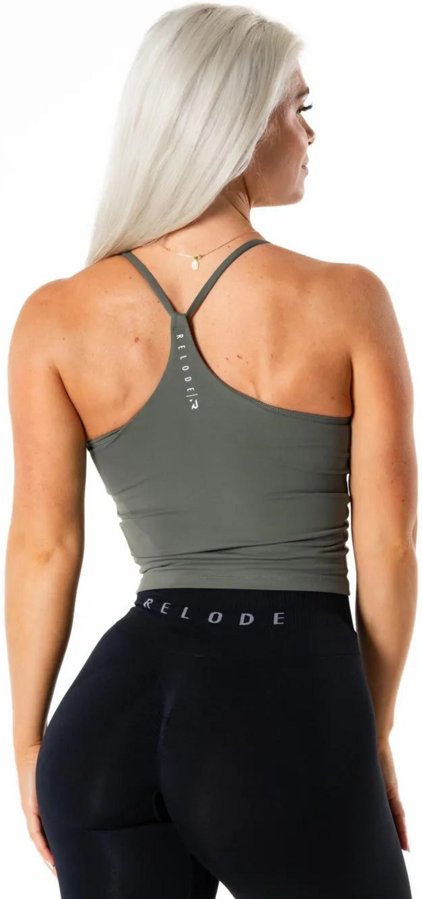 RELODE, Core Singlet Top - Mossgr&ouml;n