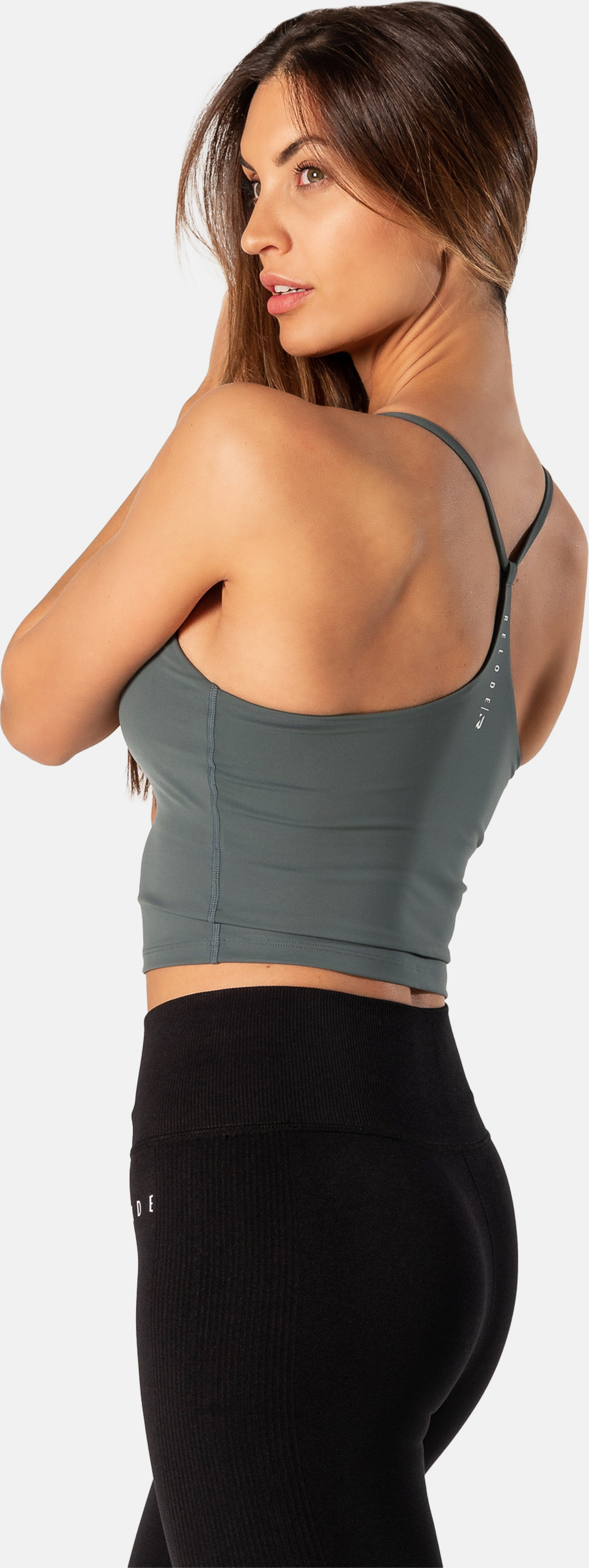 RELODE, Core Singlet Top - Teal Grön