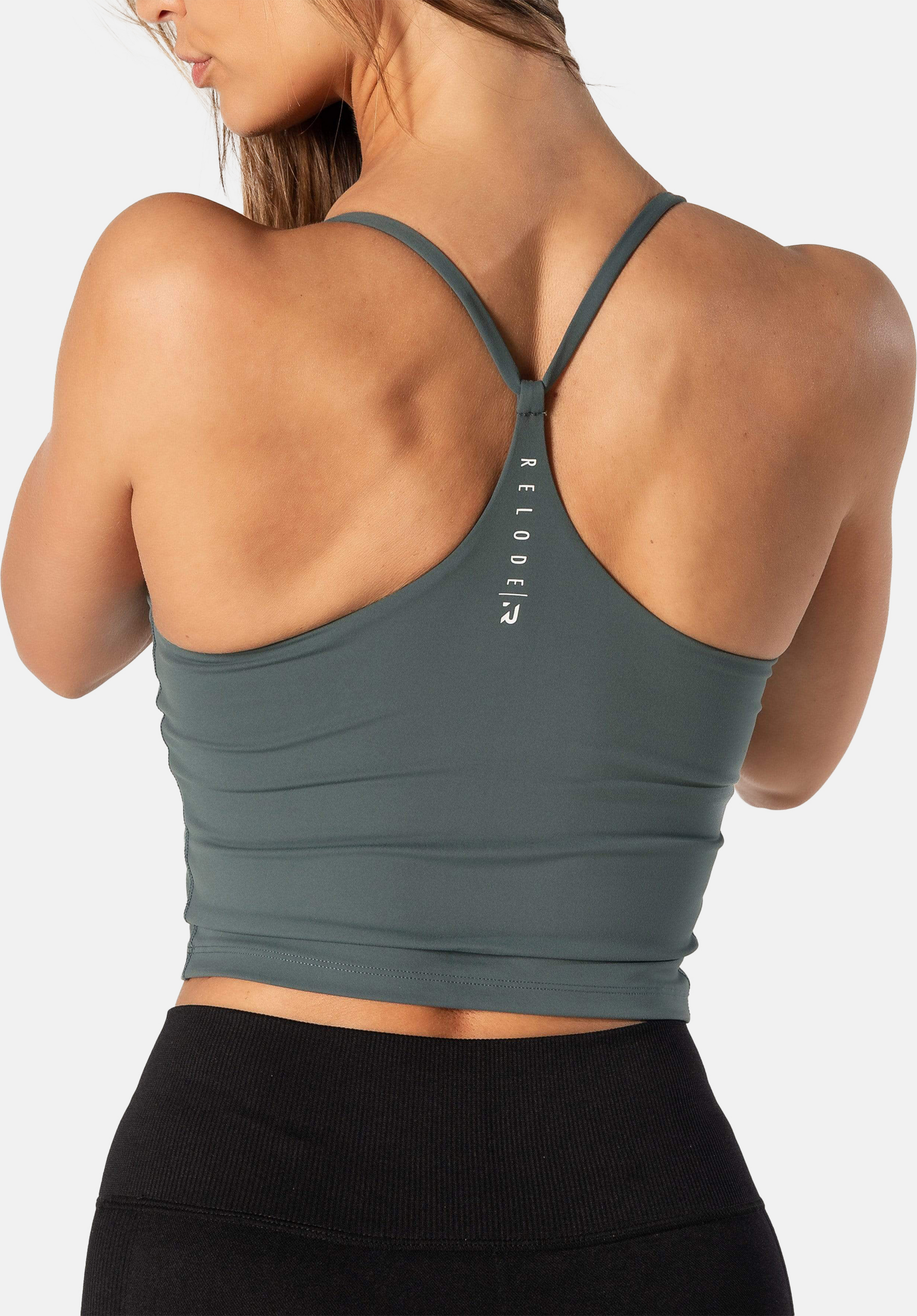 RELODE, Core Singlet Top - Teal Grön